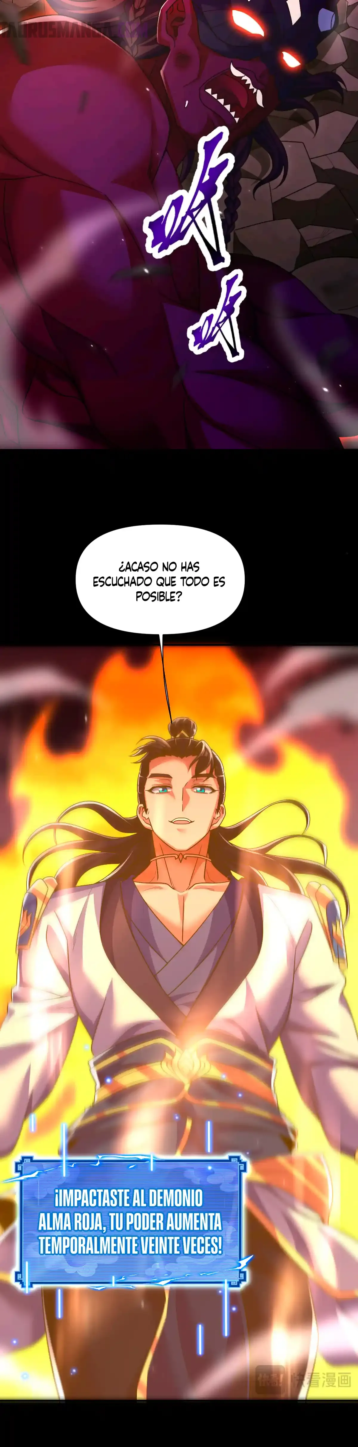 Me vuelvo invencible al sorprender a otros capítulo 83 página 4