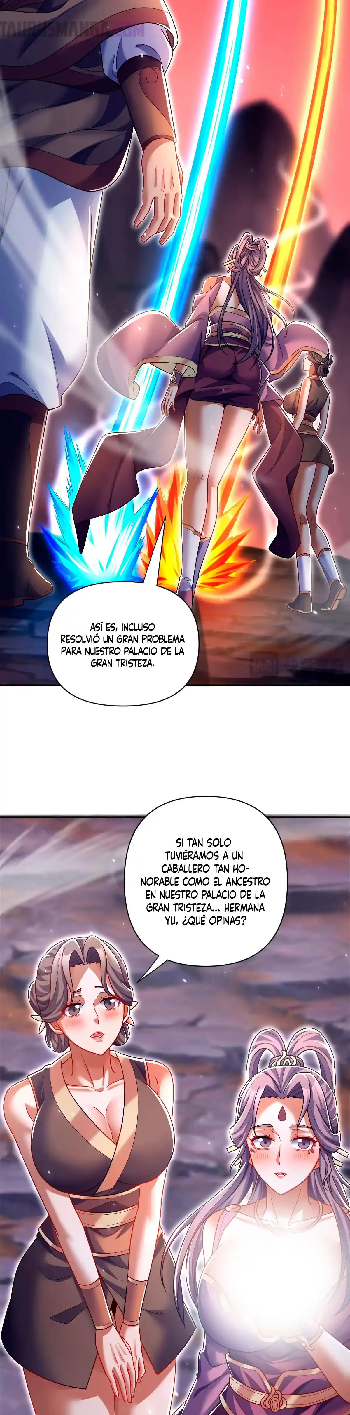Me vuelvo invencible al sorprender a otros capítulo 85 página 3