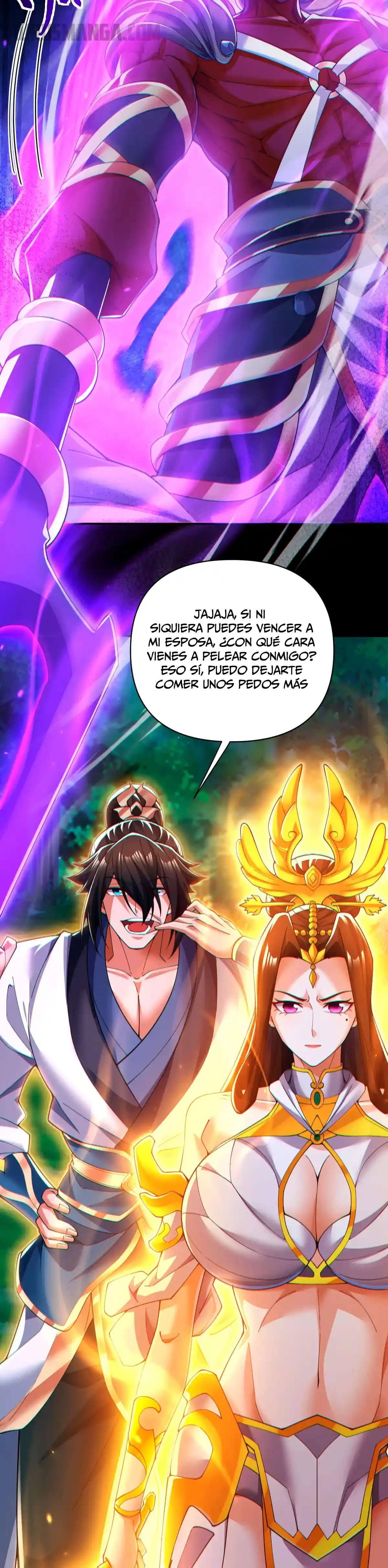 Me vuelvo invencible al sorprender a otros capítulo 89 página 8