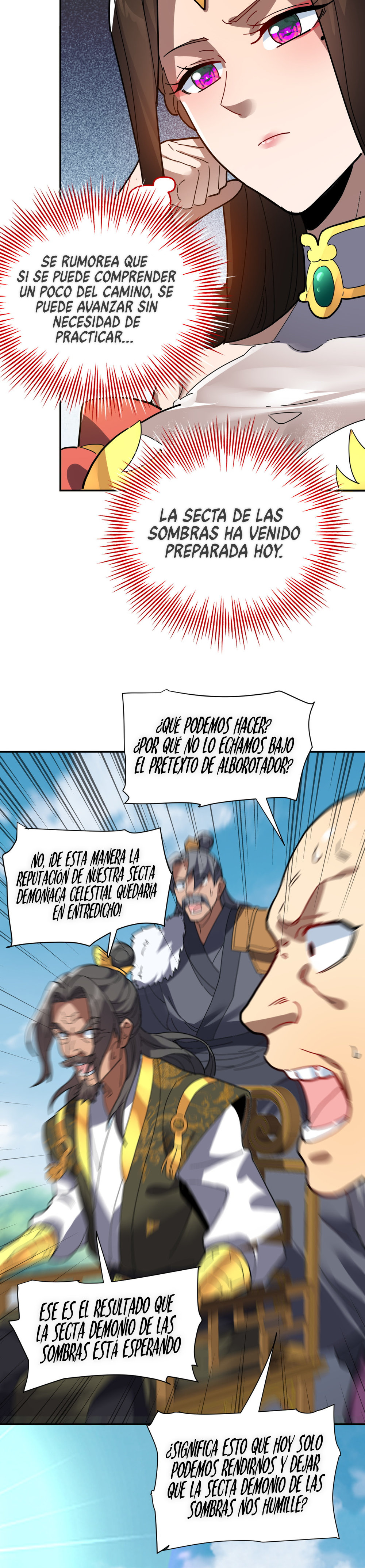 Me vuelvo invencible al sorprender a otros capítulo 9 página 28