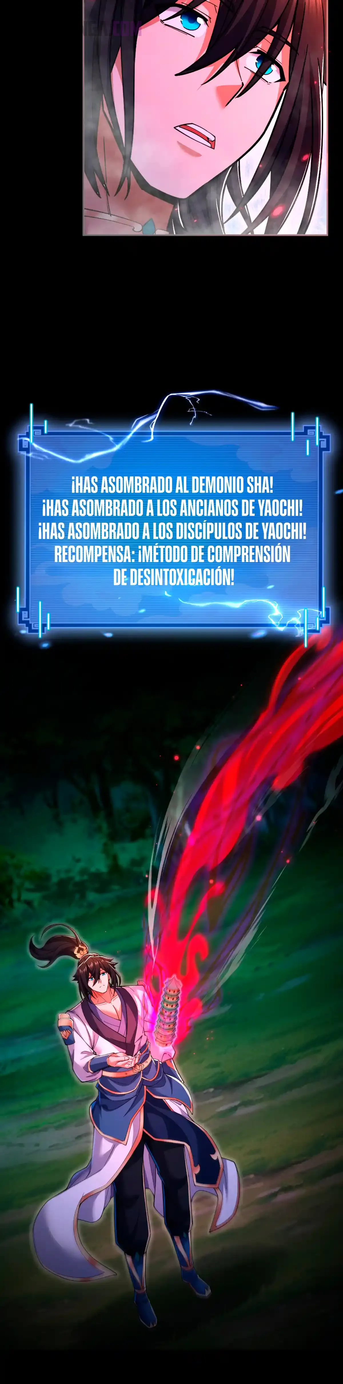 Me vuelvo invencible al sorprender a otros capítulo 90 página 10