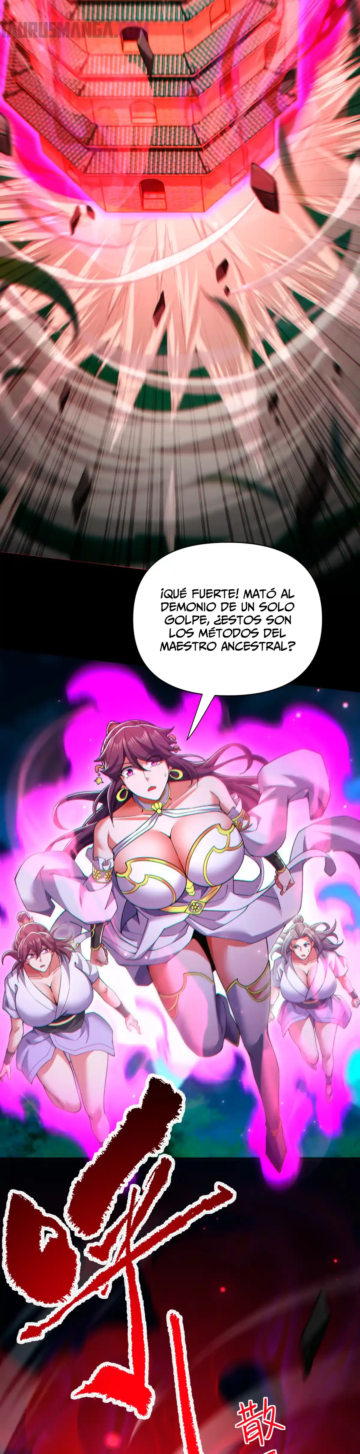 Me vuelvo invencible al sorprender a otros capítulo 90 página 8
