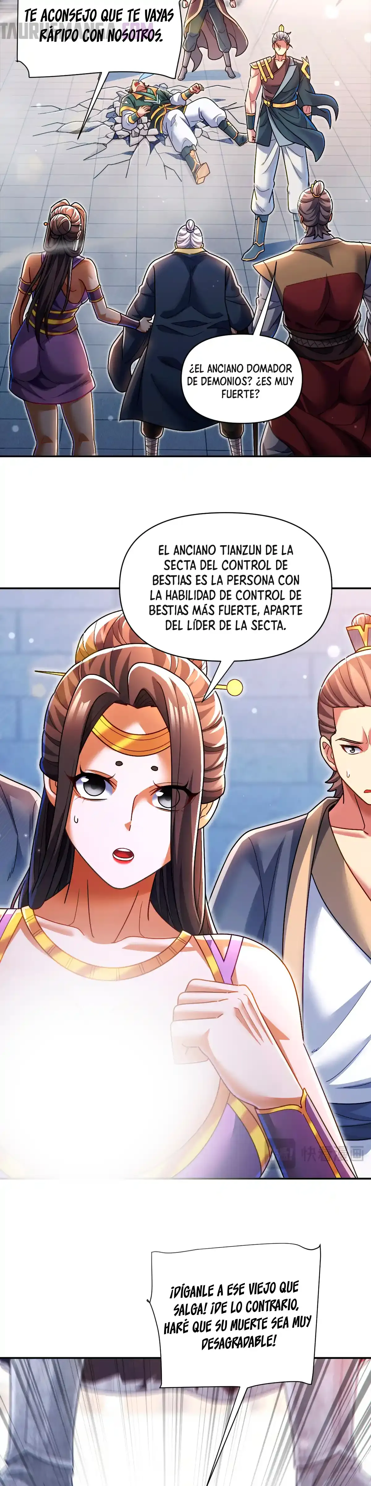 Me vuelvo invencible al sorprender a otros capítulo 94 página 21
