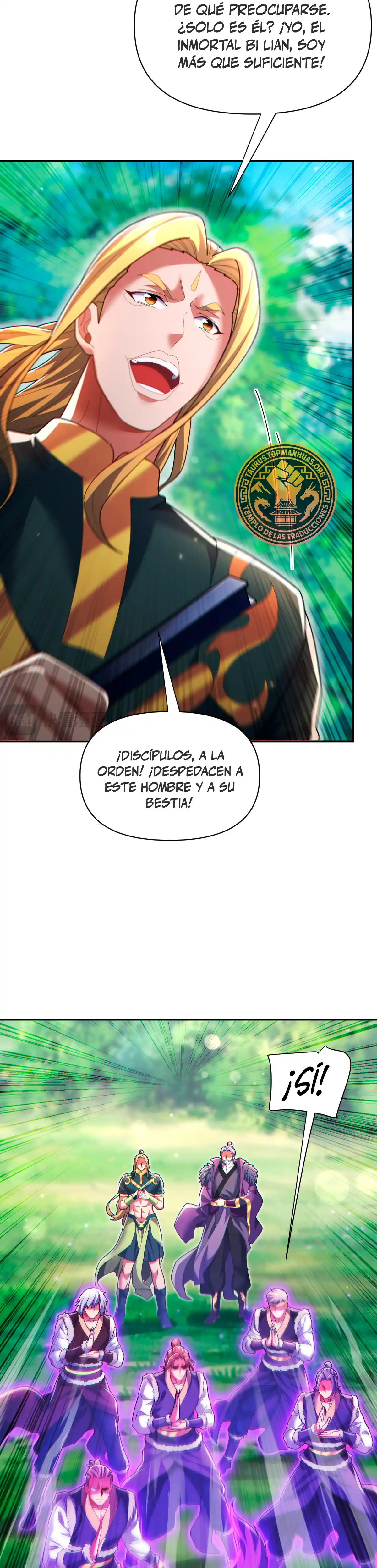 Me vuelvo invencible al sorprender a otros capítulo 96 página 14