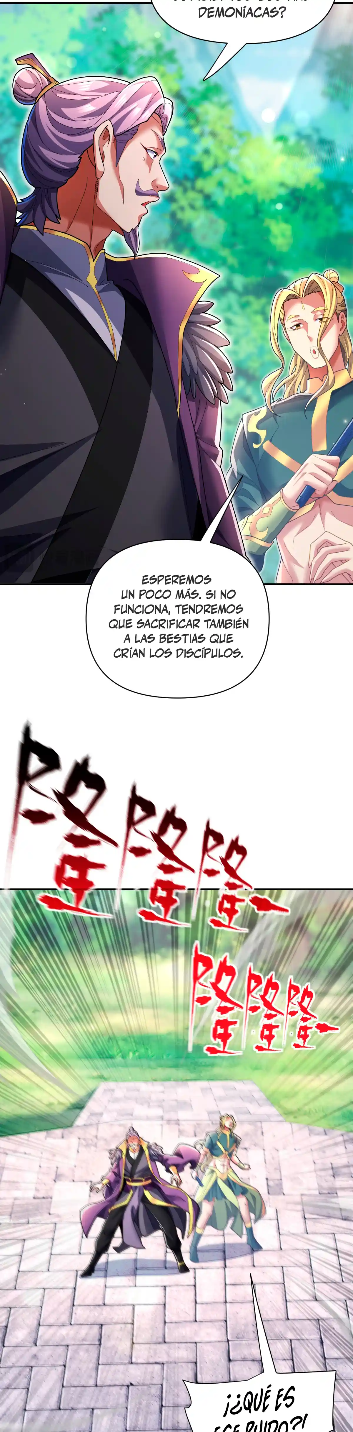 Me vuelvo invencible al sorprender a otros capítulo 96 página 8