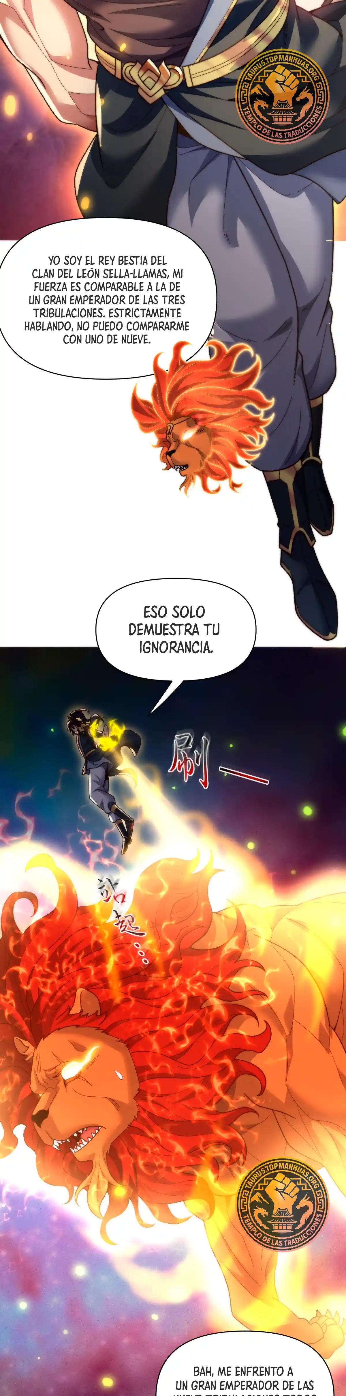Me vuelvo invencible al sorprender a otros capítulo 97 página 9
