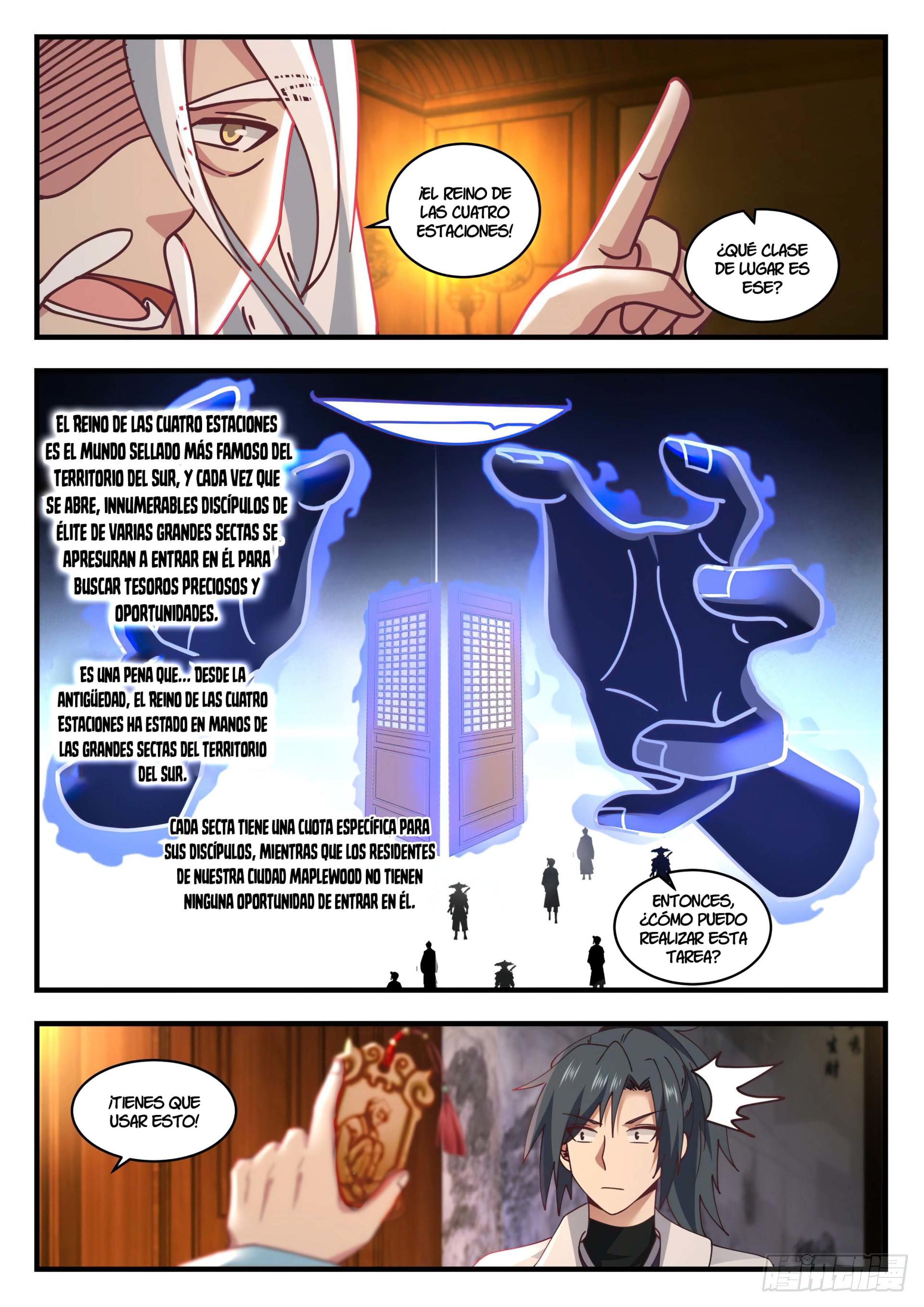 Martial Peak capítulo 1707 página 5