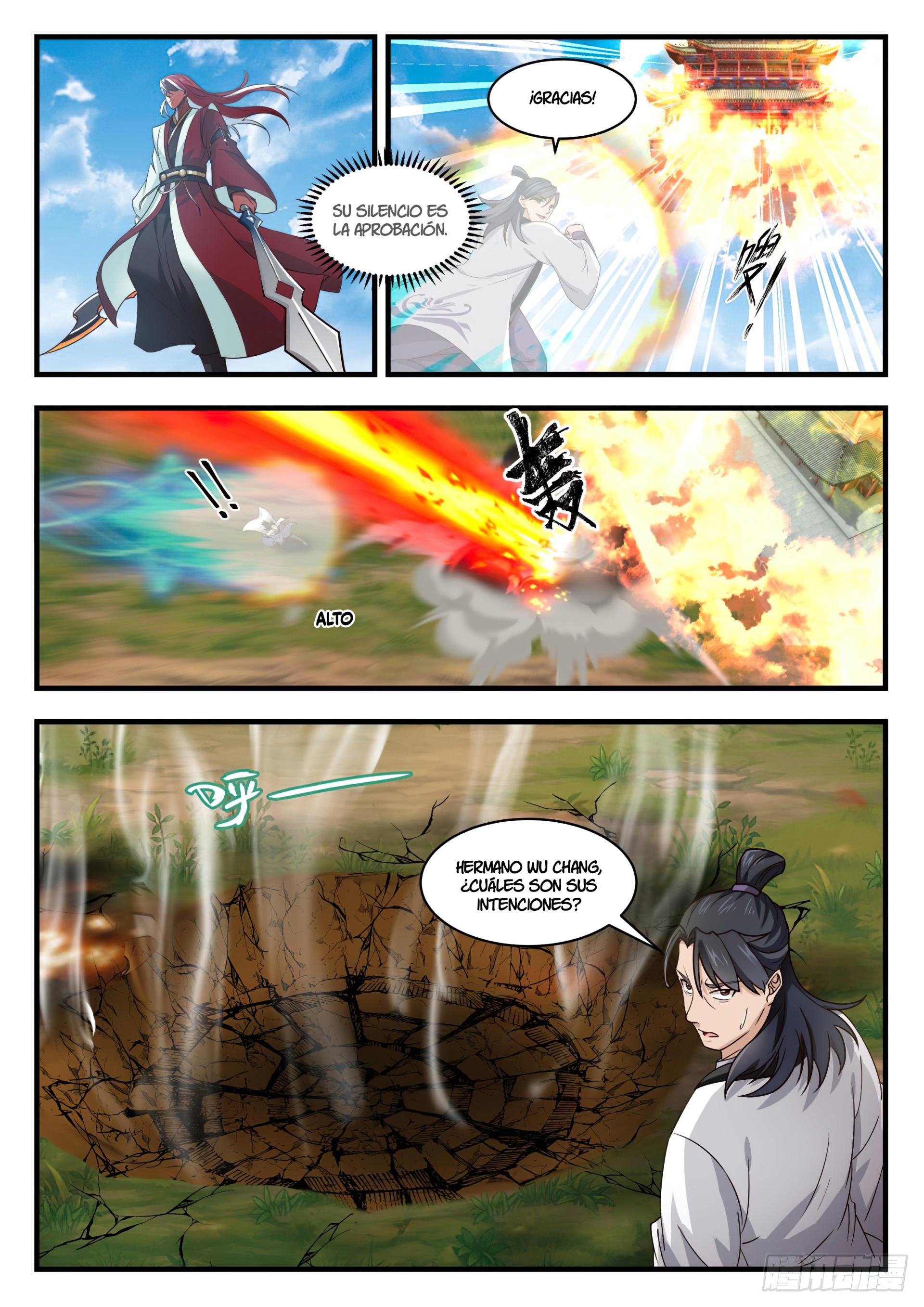Martial Peak capítulo 1740 página 4
