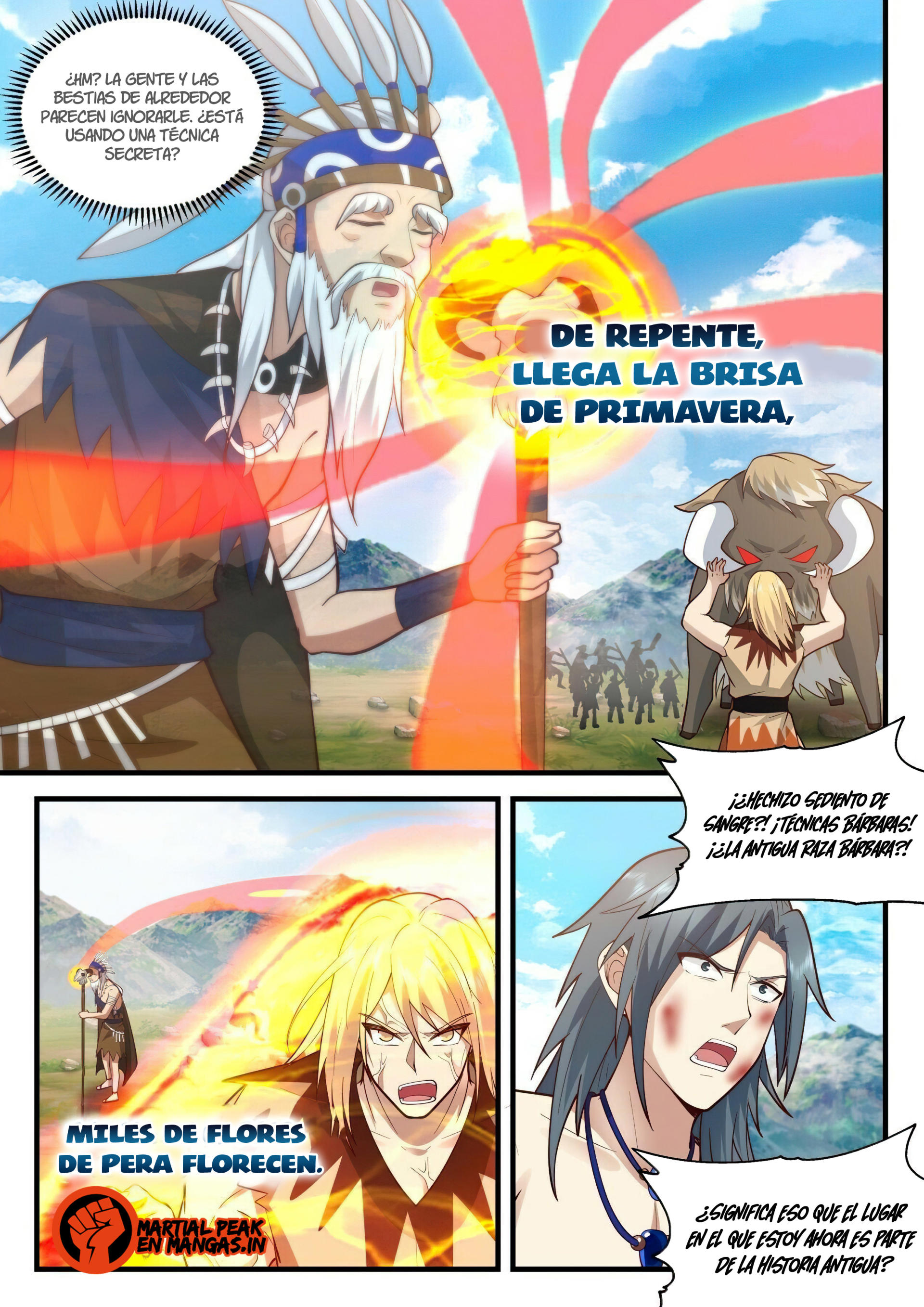 Martial Peak capítulo 1996 página 7