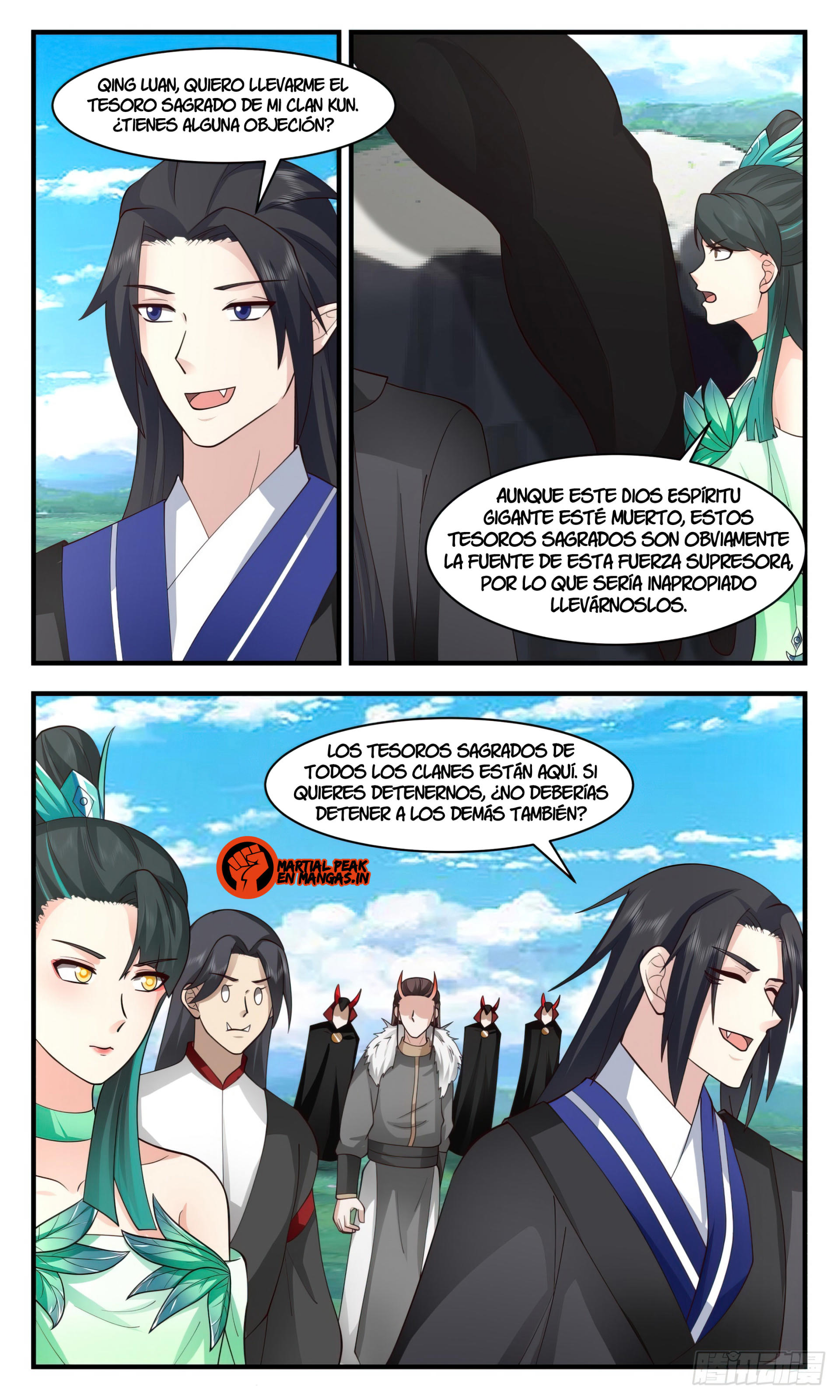 Martial Peak capítulo 2924 página 10