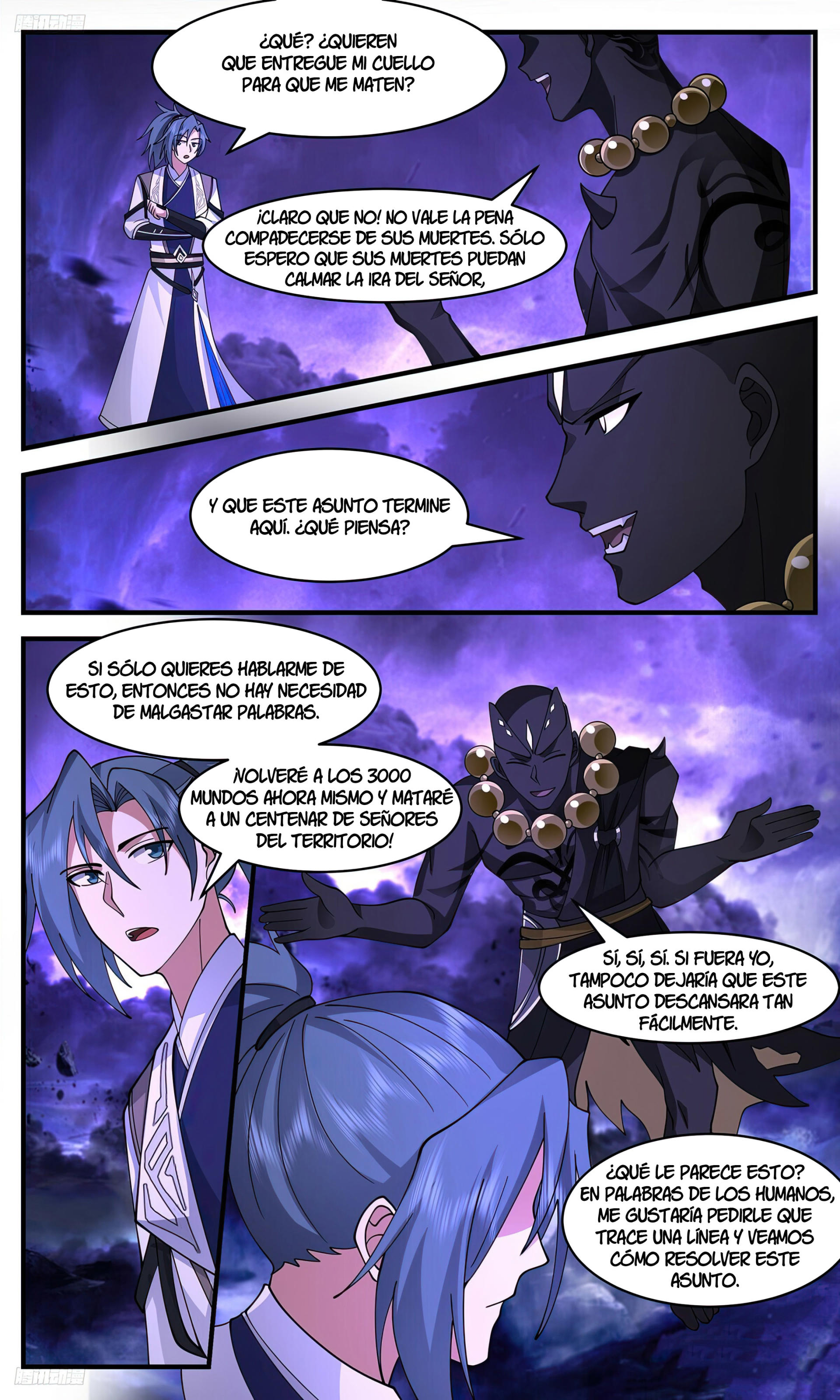 Martial Peak capítulo 3445 página 4