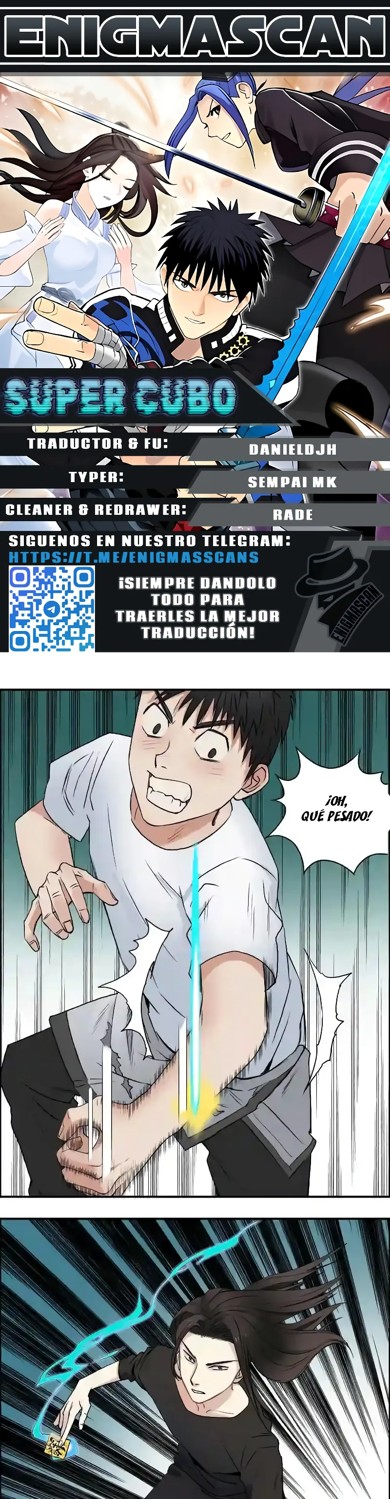 Super Cubo capítulo 25 página 1