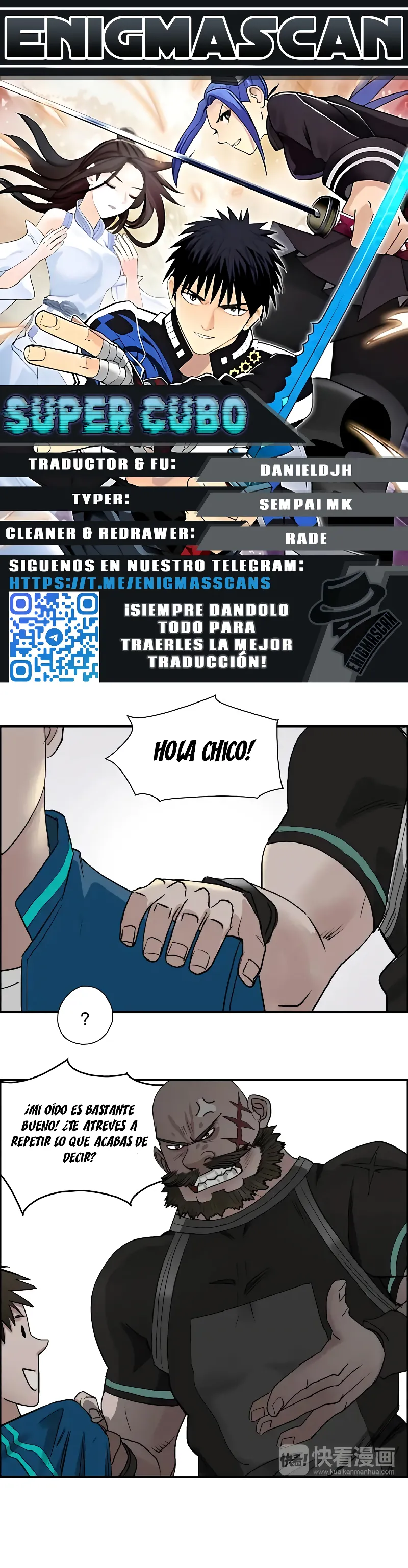 Super Cubo capítulo 29 página 1