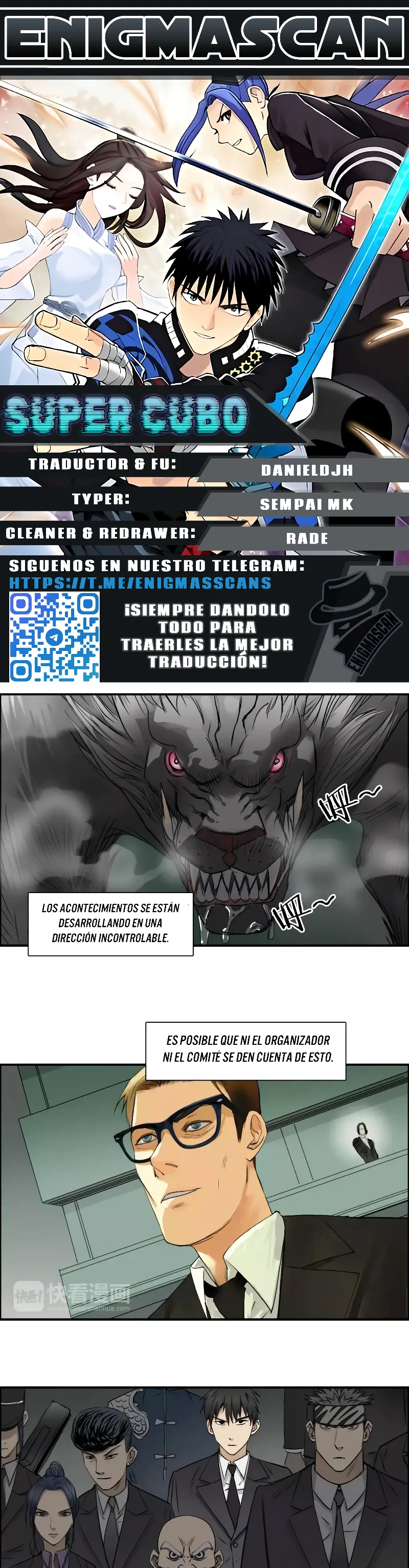 Super Cubo capítulo 34 página 1