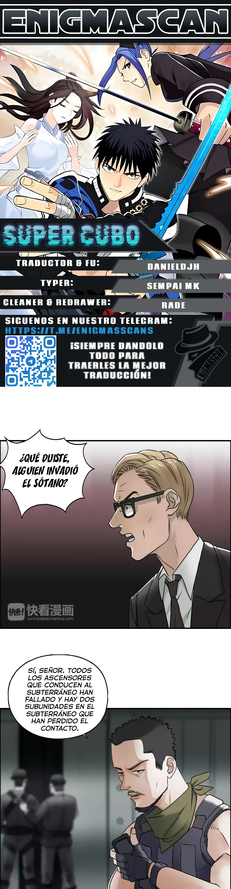 Super Cubo capítulo 36 página 1