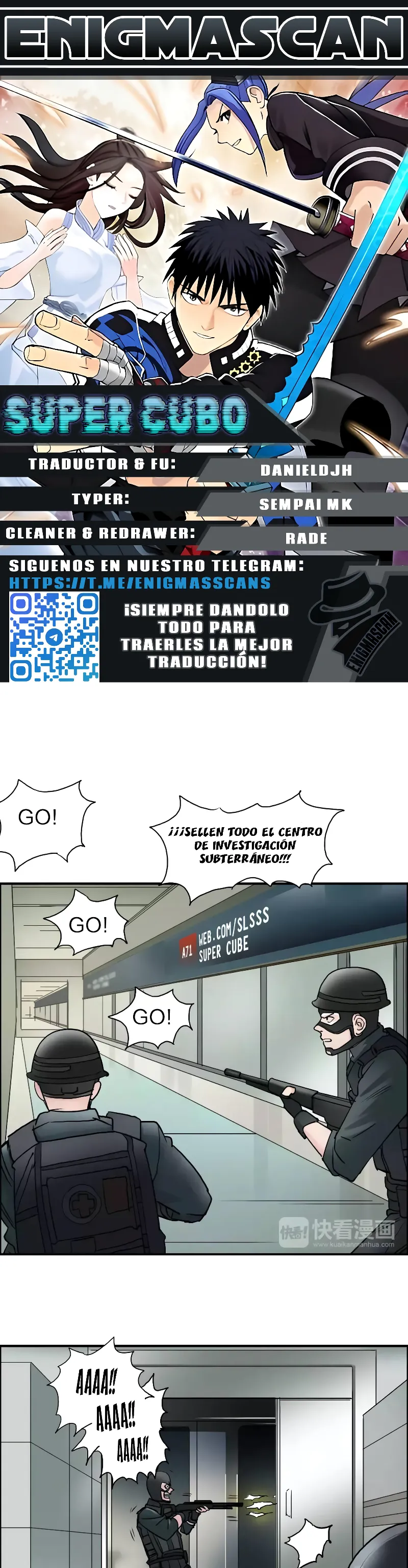 Super Cubo capítulo 40 página 1