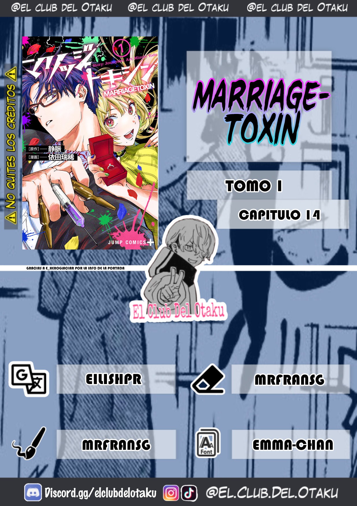 MARRIAGETOXIN capítulo 14 página 1