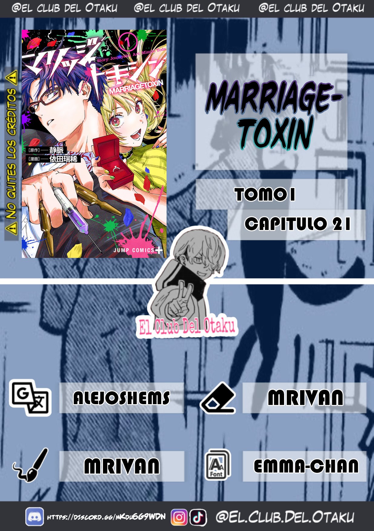 MARRIAGETOXIN capítulo 21 página 1
