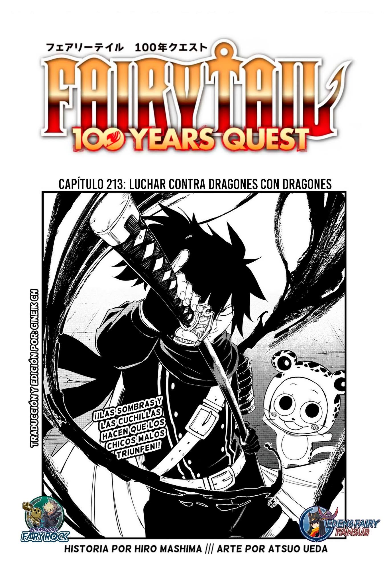Fairy Tail: 100 Years Quest capítulo 213 página 1