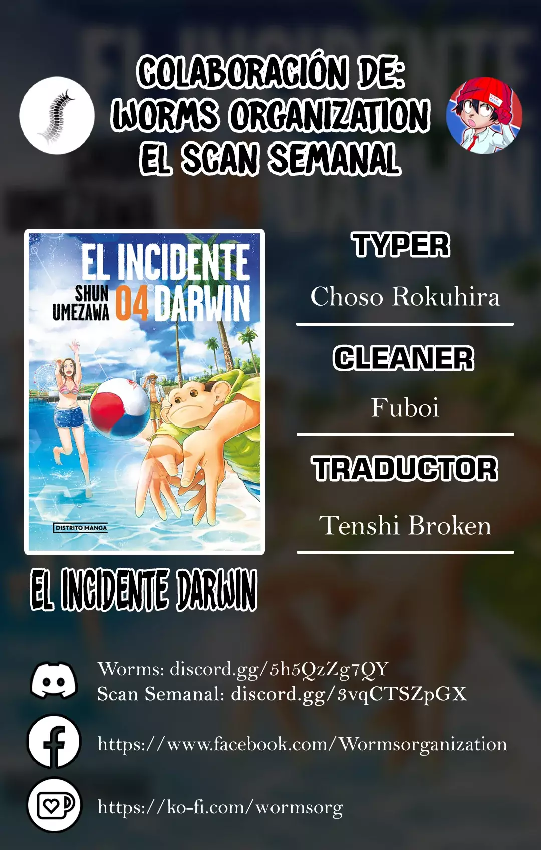 Darwin Incident capítulo 22 página 1