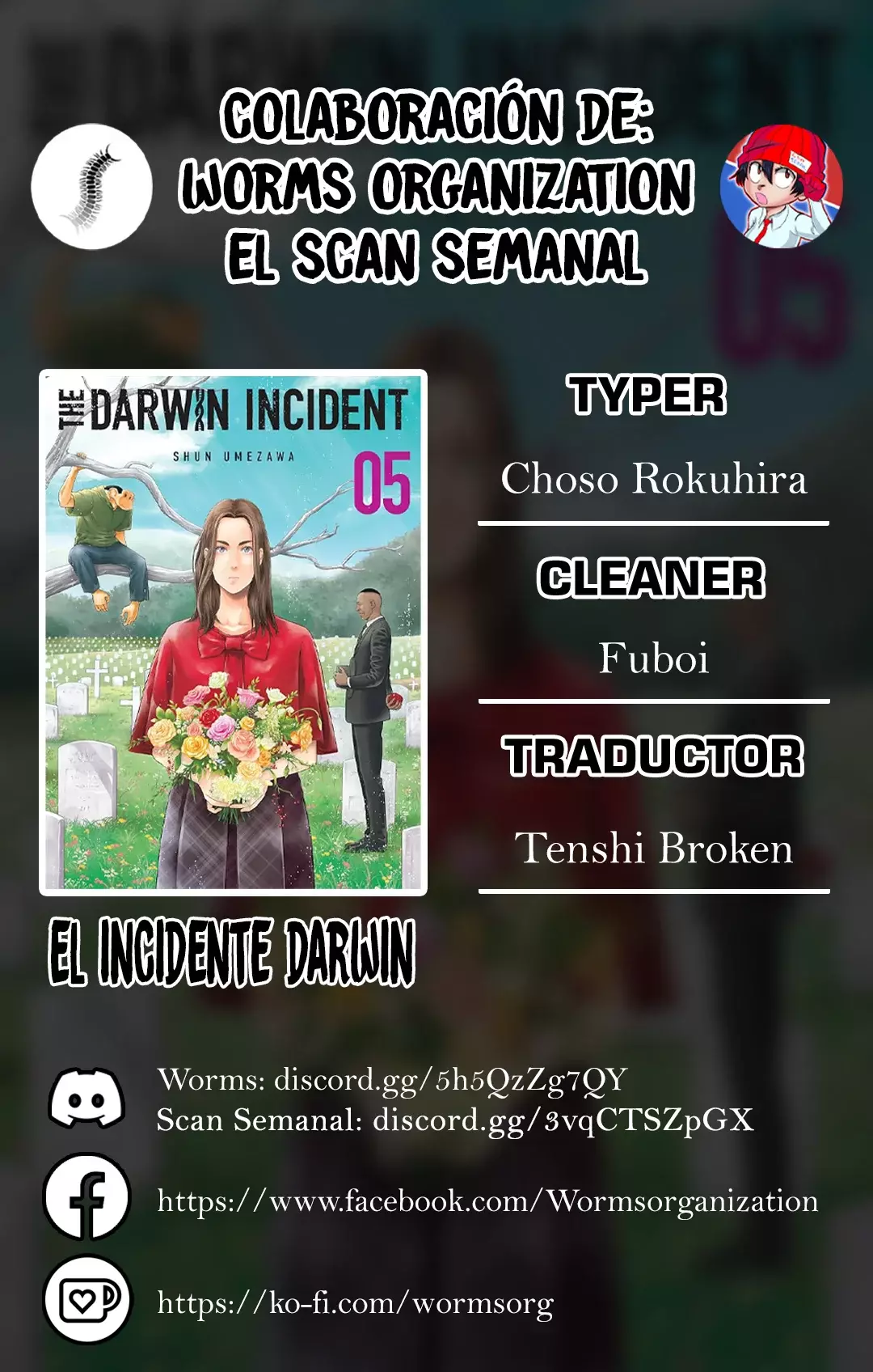 Darwin Incident capítulo 28 página 1