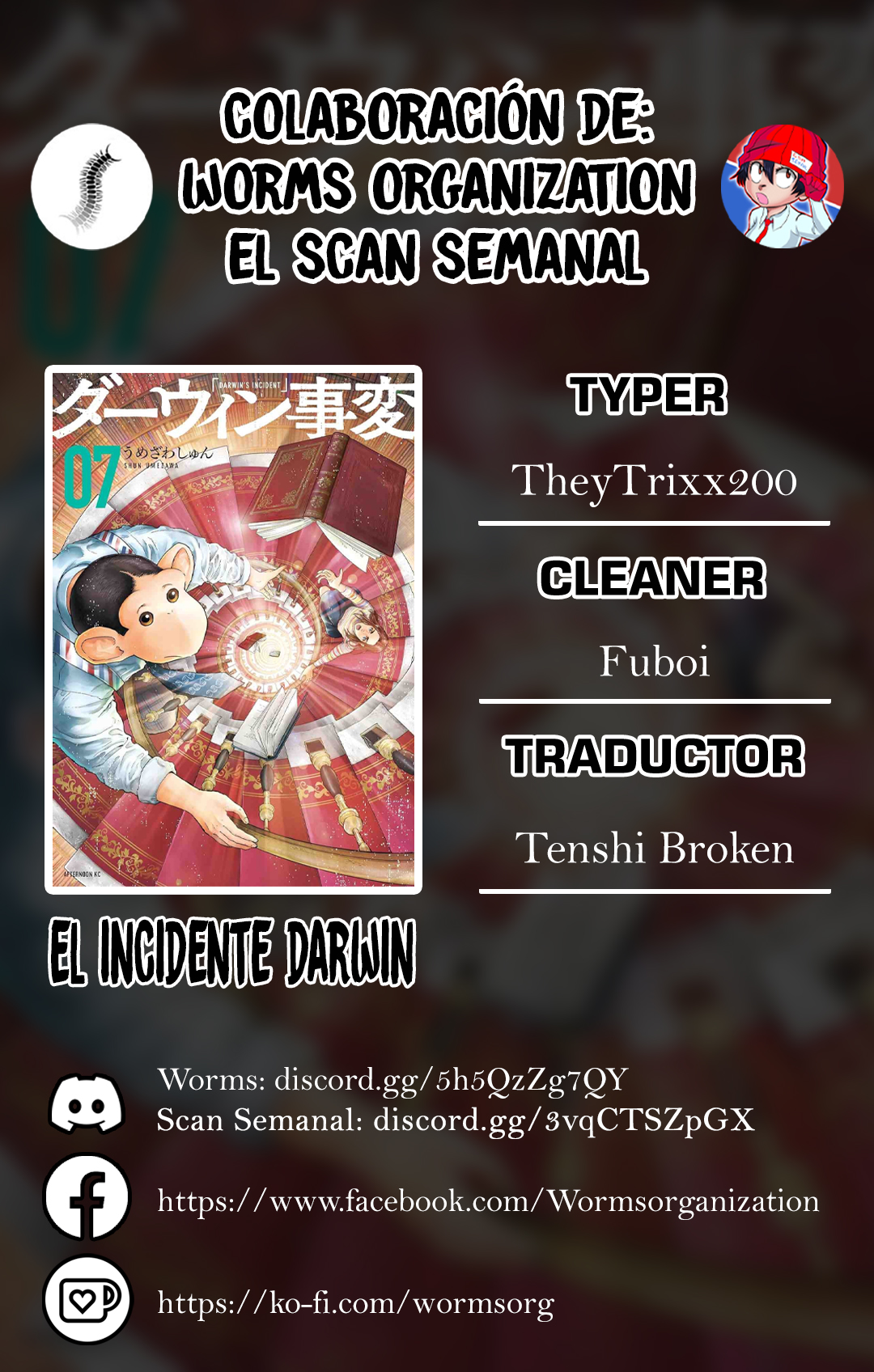 Darwin Incident capítulo 36 página 1
