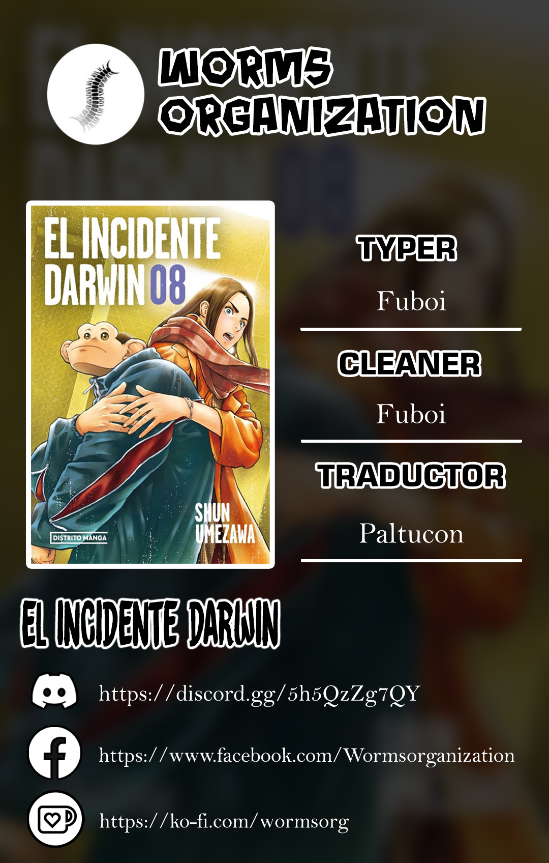 Darwin Incident capítulo 41 página 1