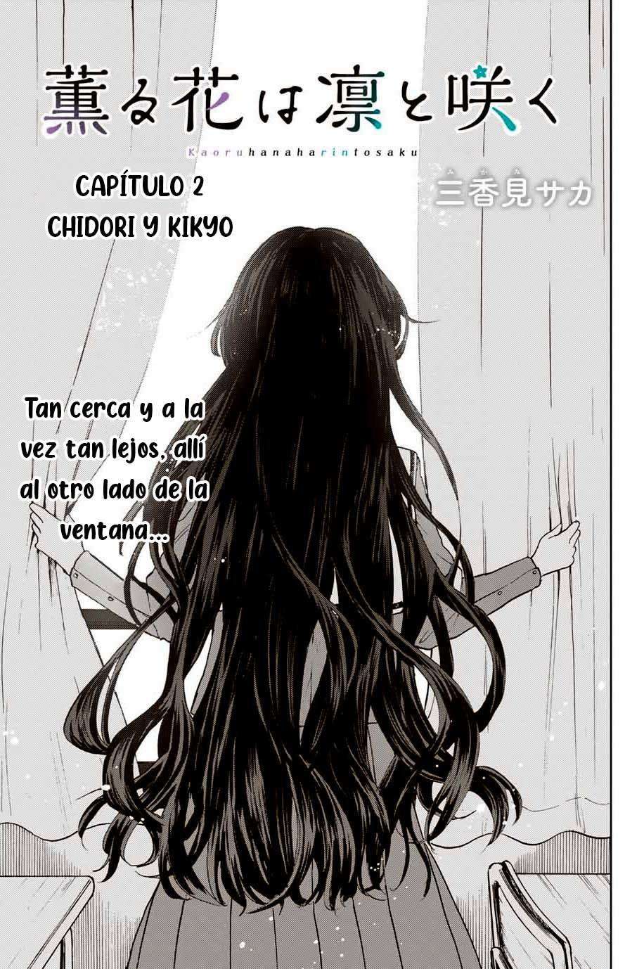 Kaoru Hana Wa Rin To Saku capítulo 2 página 4