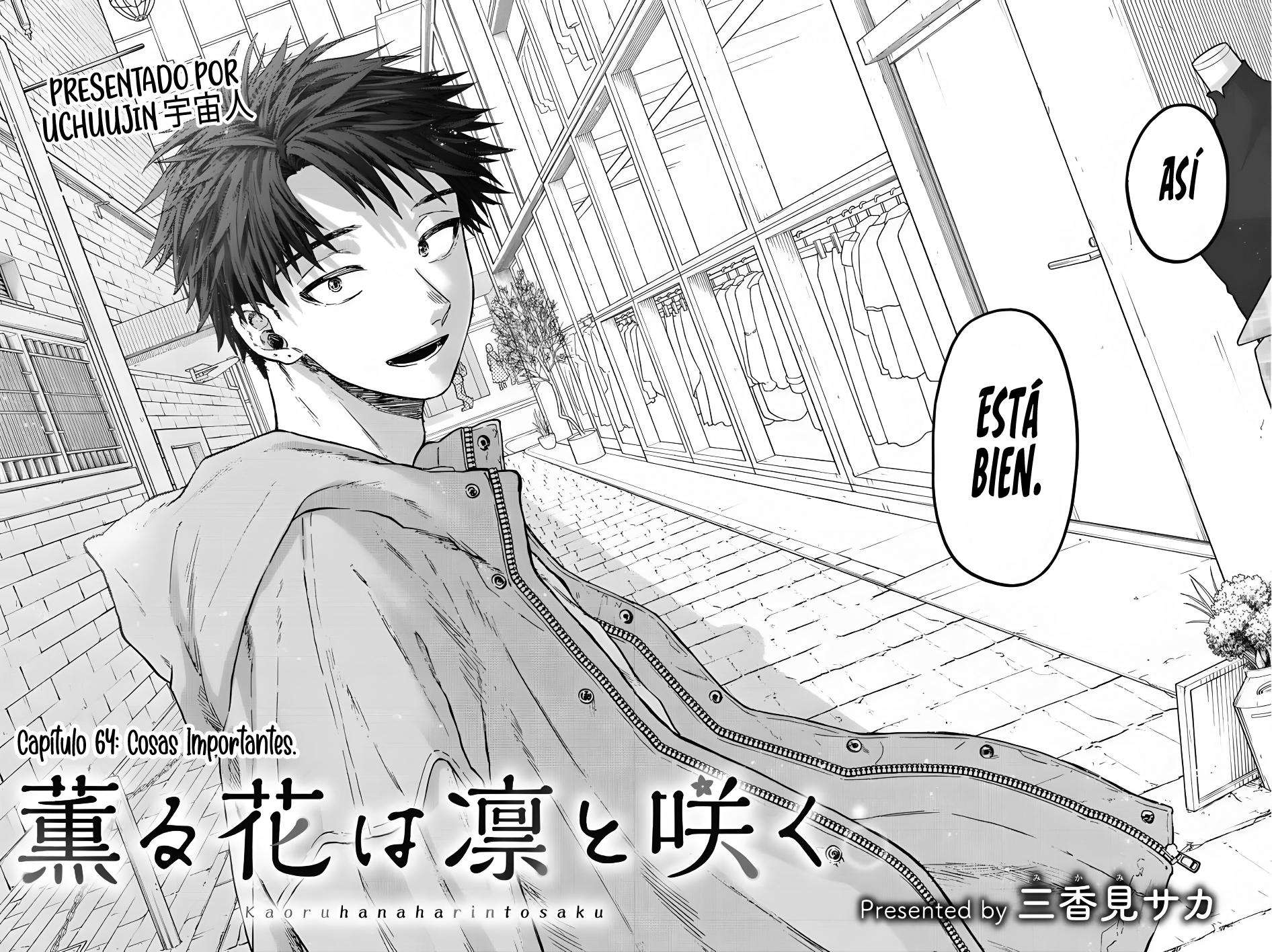 Kaoru Hana Wa Rin To Saku capítulo 64 página 4