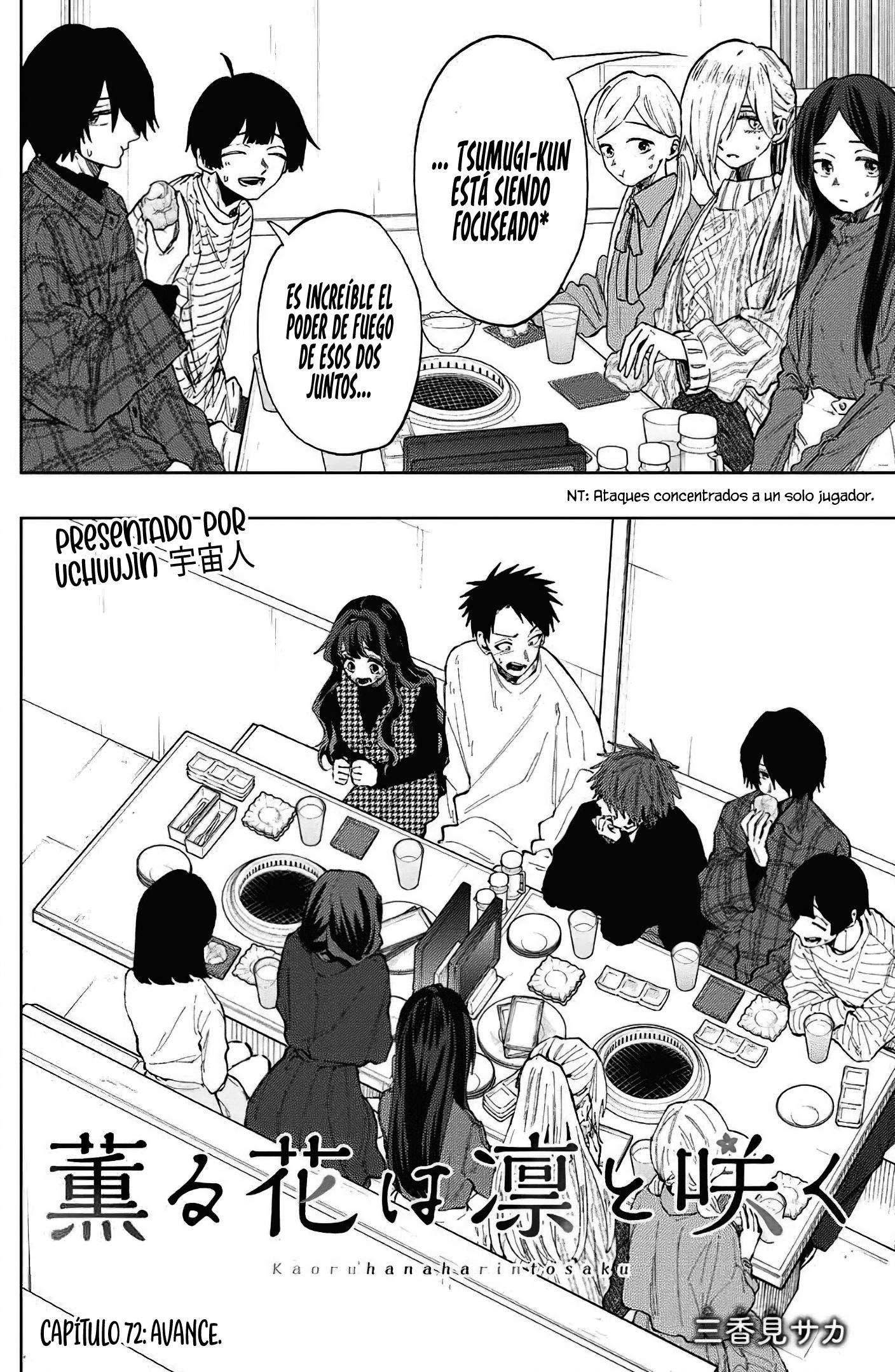 Kaoru Hana Wa Rin To Saku capítulo 72 página 4