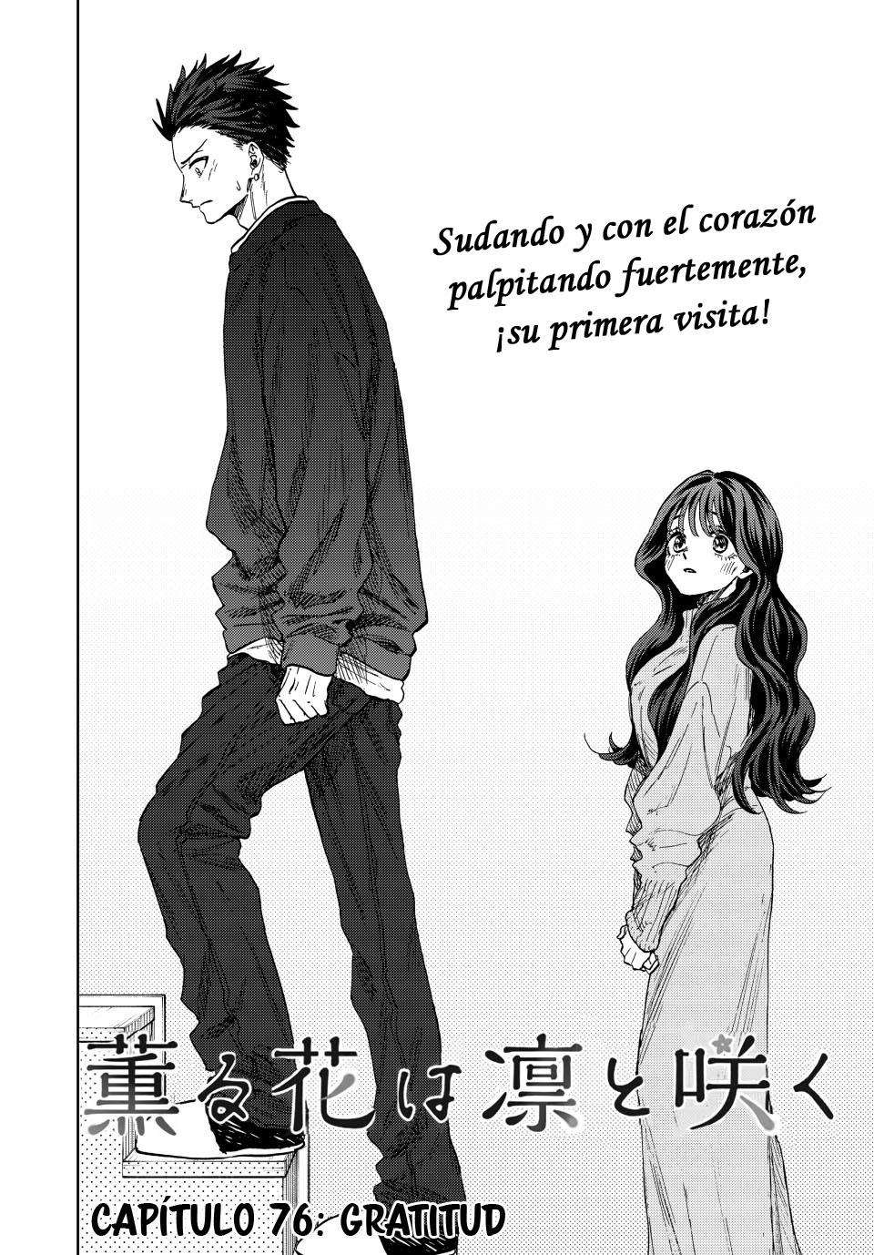 Kaoru Hana Wa Rin To Saku capítulo 76 página 3