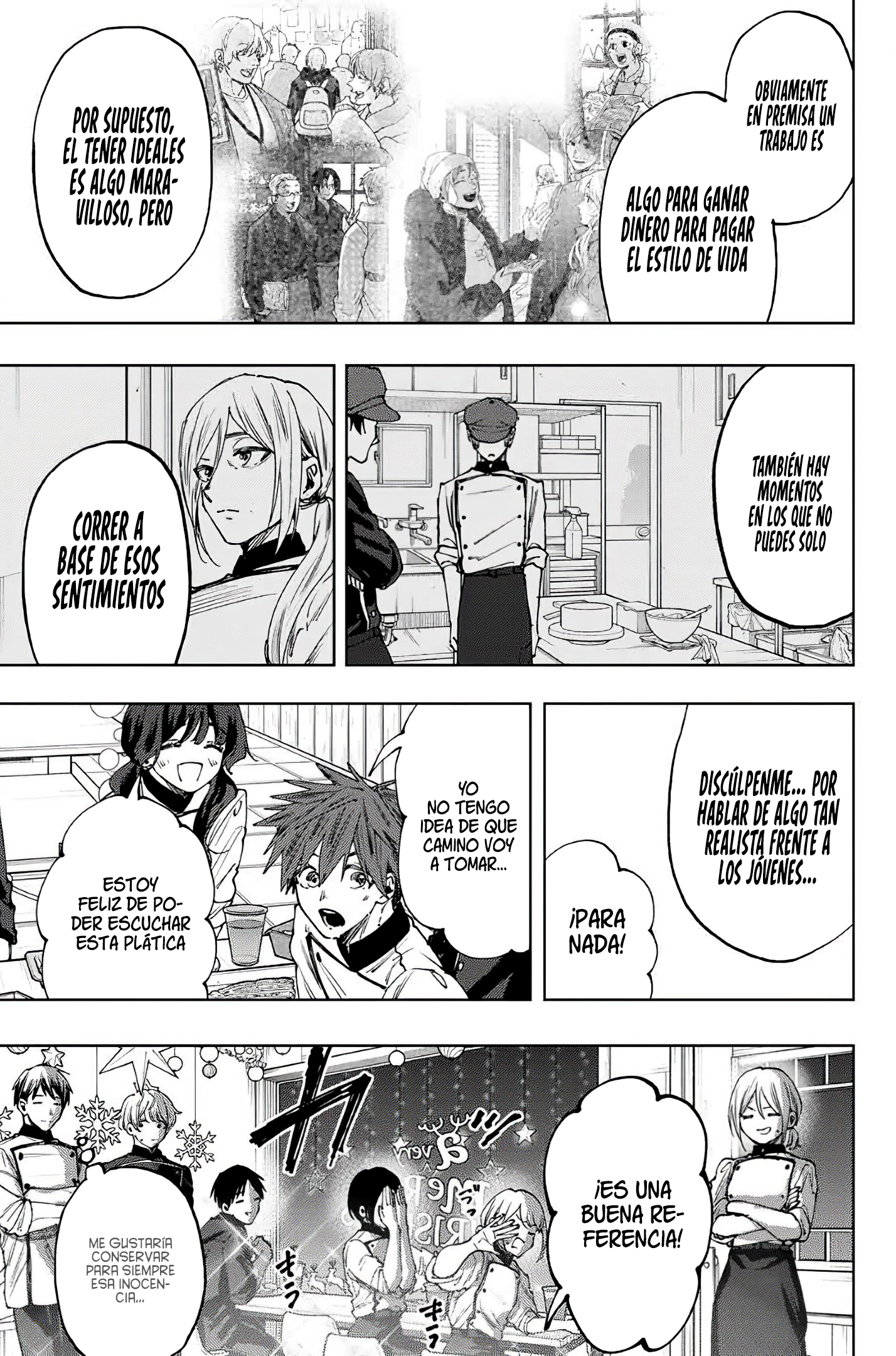 Kaoru Hana Wa Rin To Saku capítulo 97 página 6