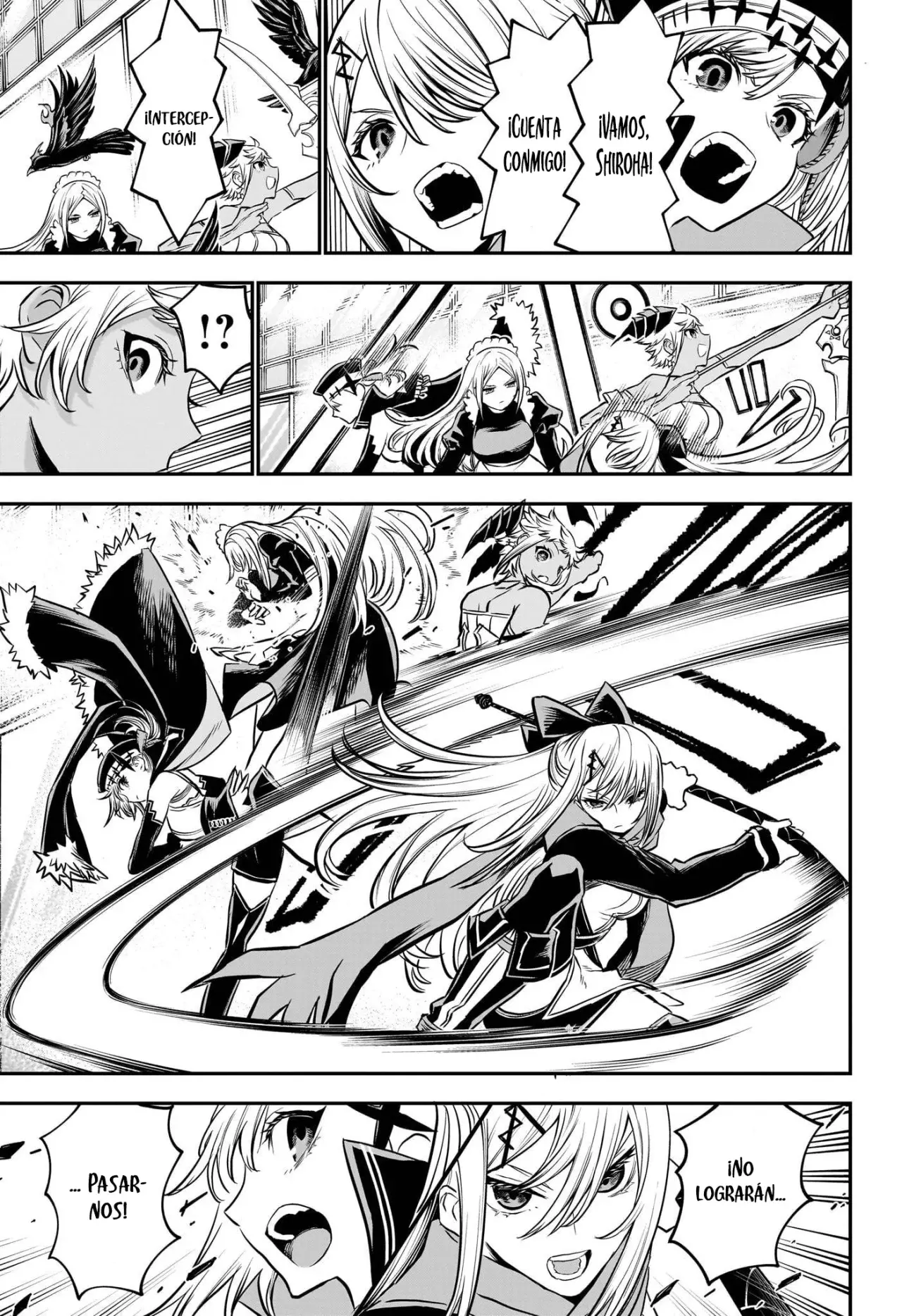 Nue's Exorcist capítulo 109 página 8