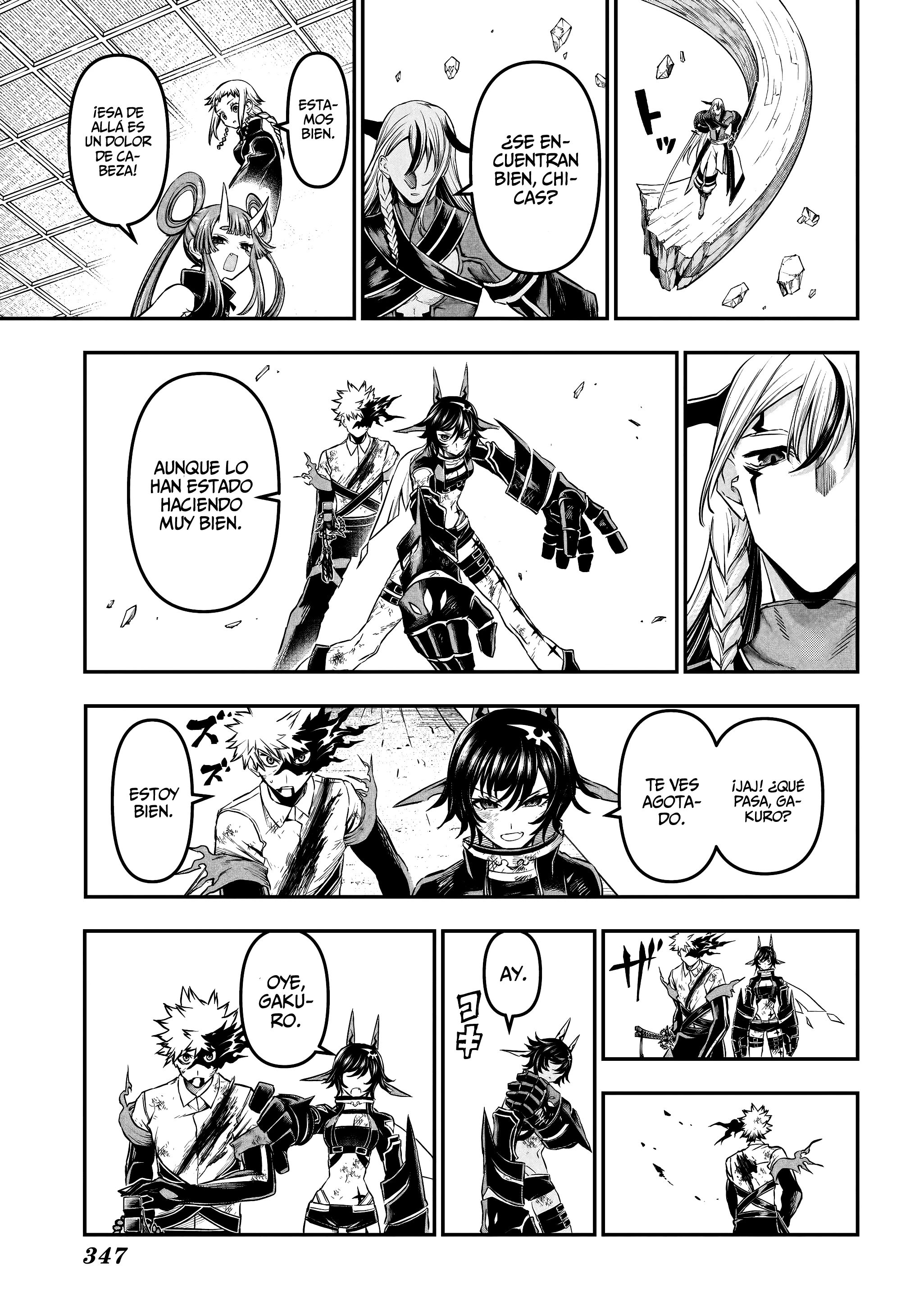 Nue's Exorcist capítulo 155 página 22