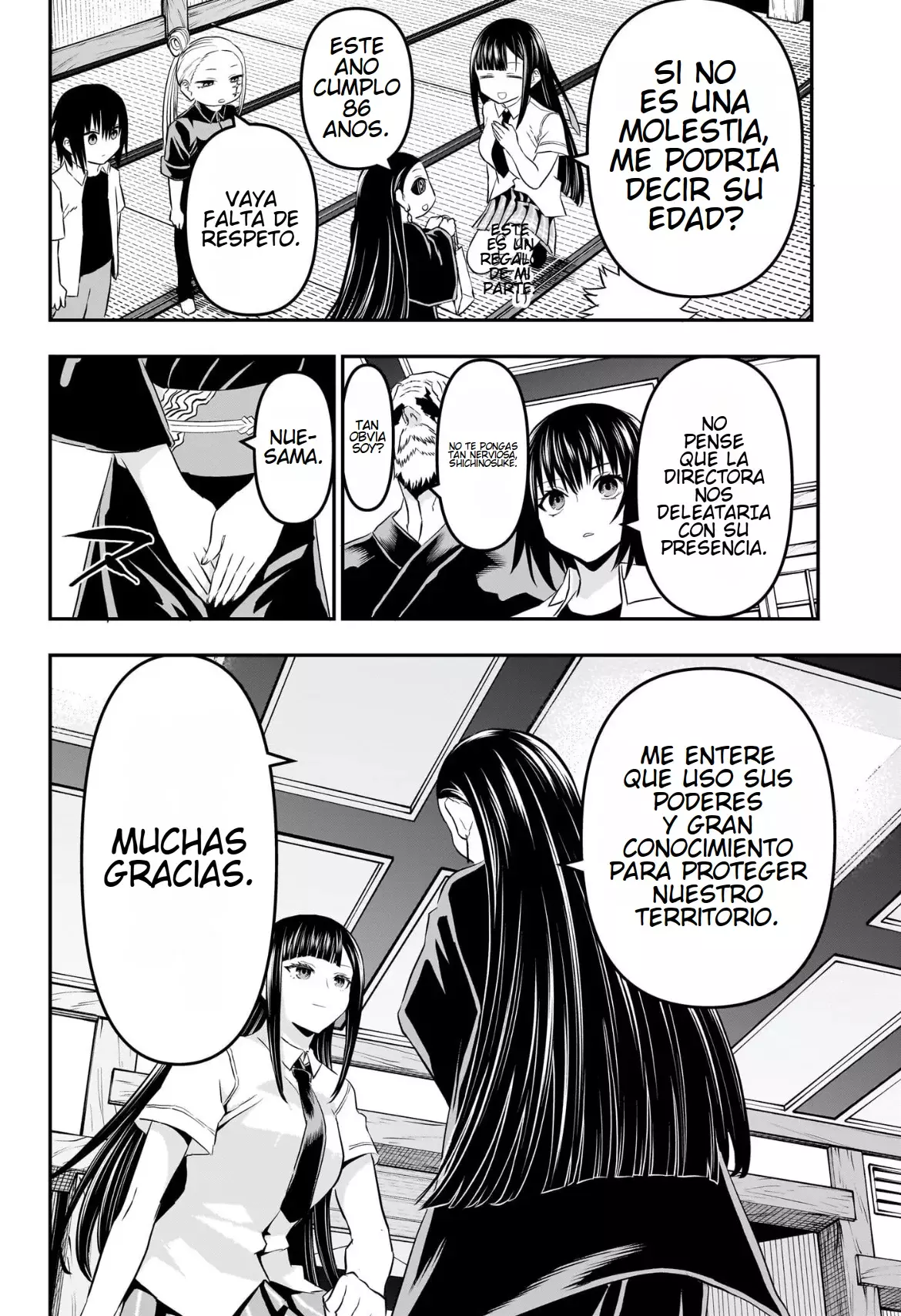 Nue's Exorcist capítulo 67 página 8