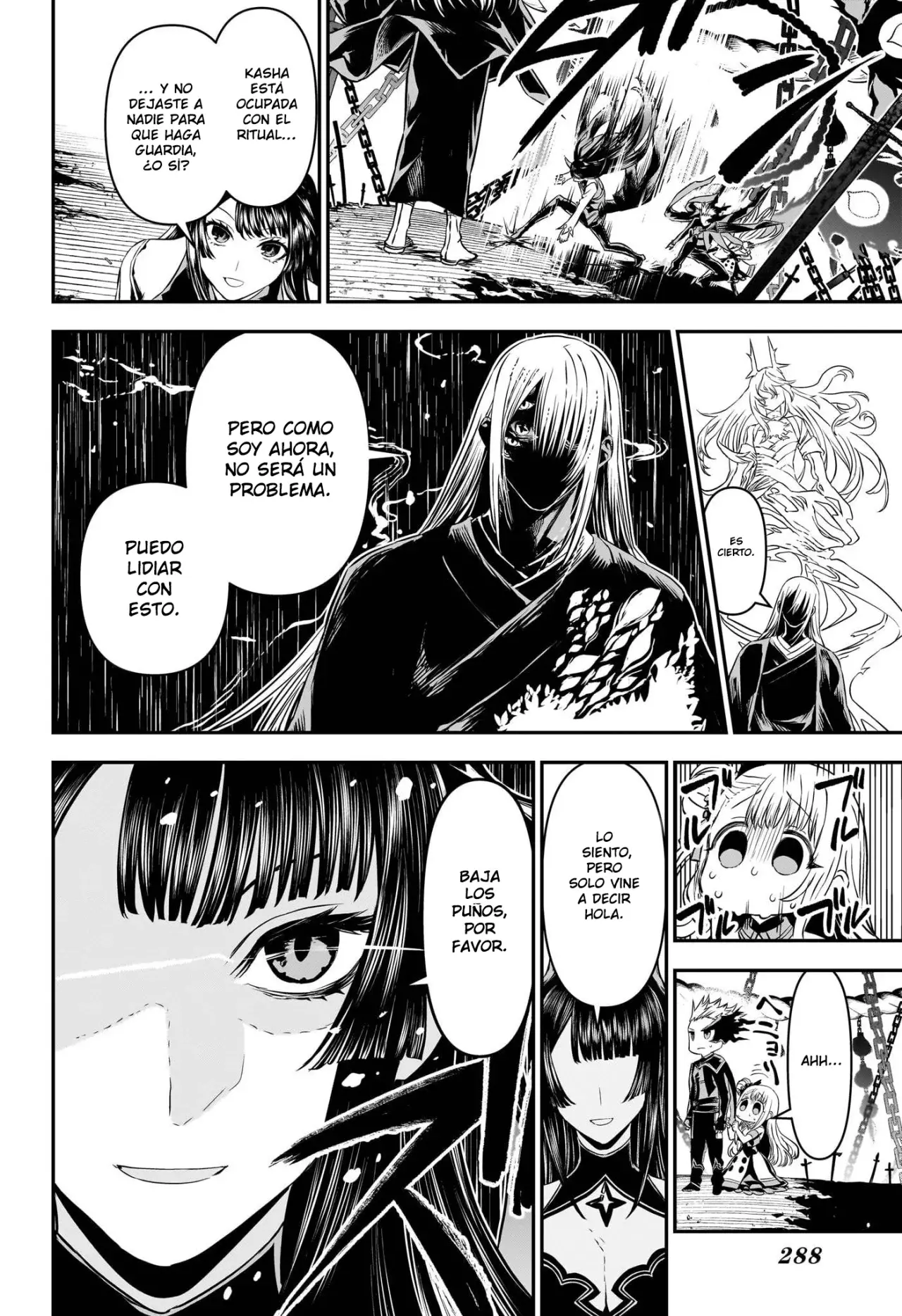 Nue's Exorcist capítulo 96 página 3