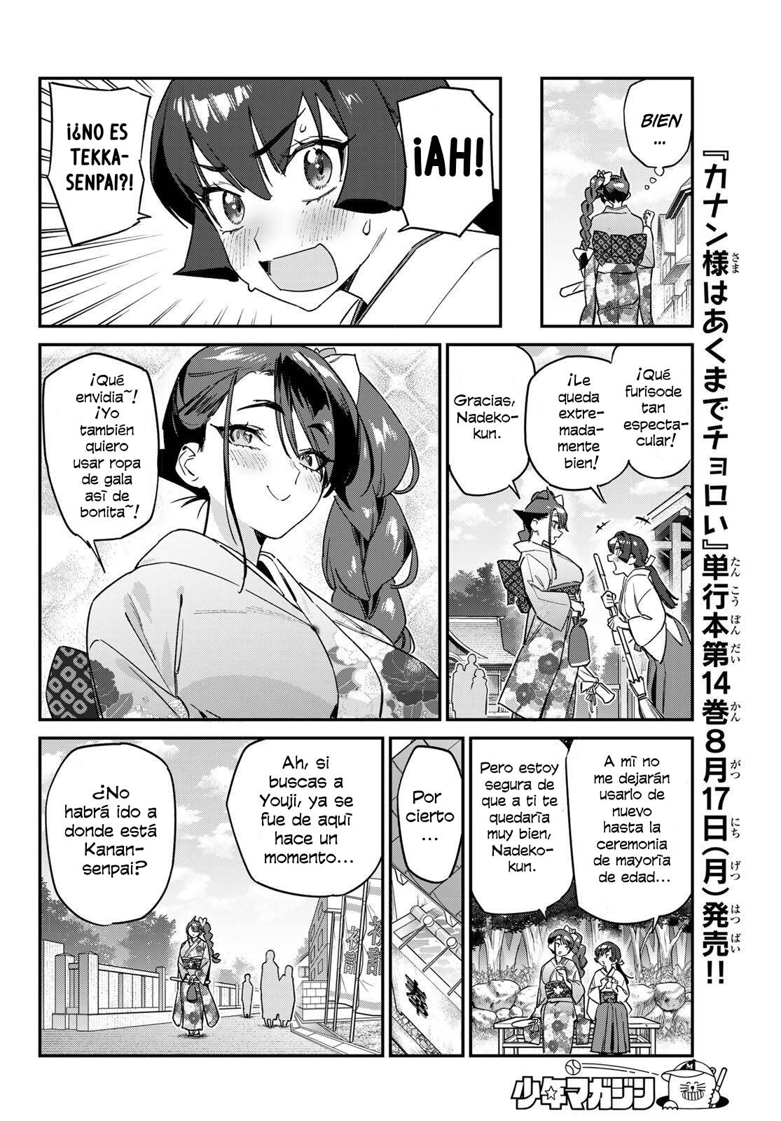 Kanan-sama Might be Easy capítulo 187 página 5