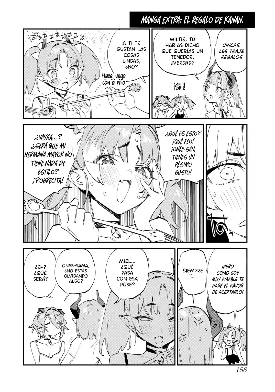 Kanan-sama Might be Easy capítulo 42.5 página 32