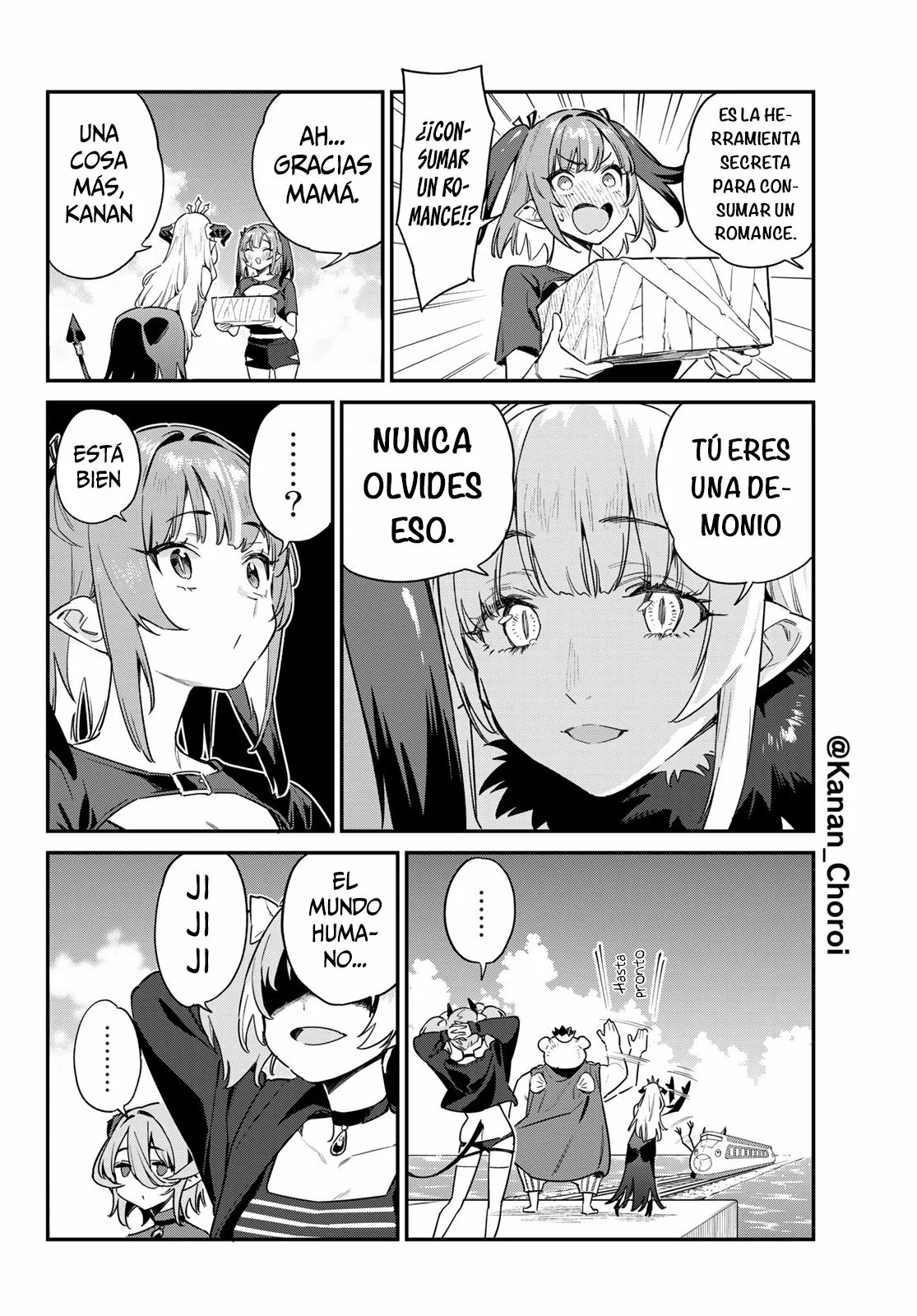 Kanan-sama Might be Easy capítulo 57 página 8