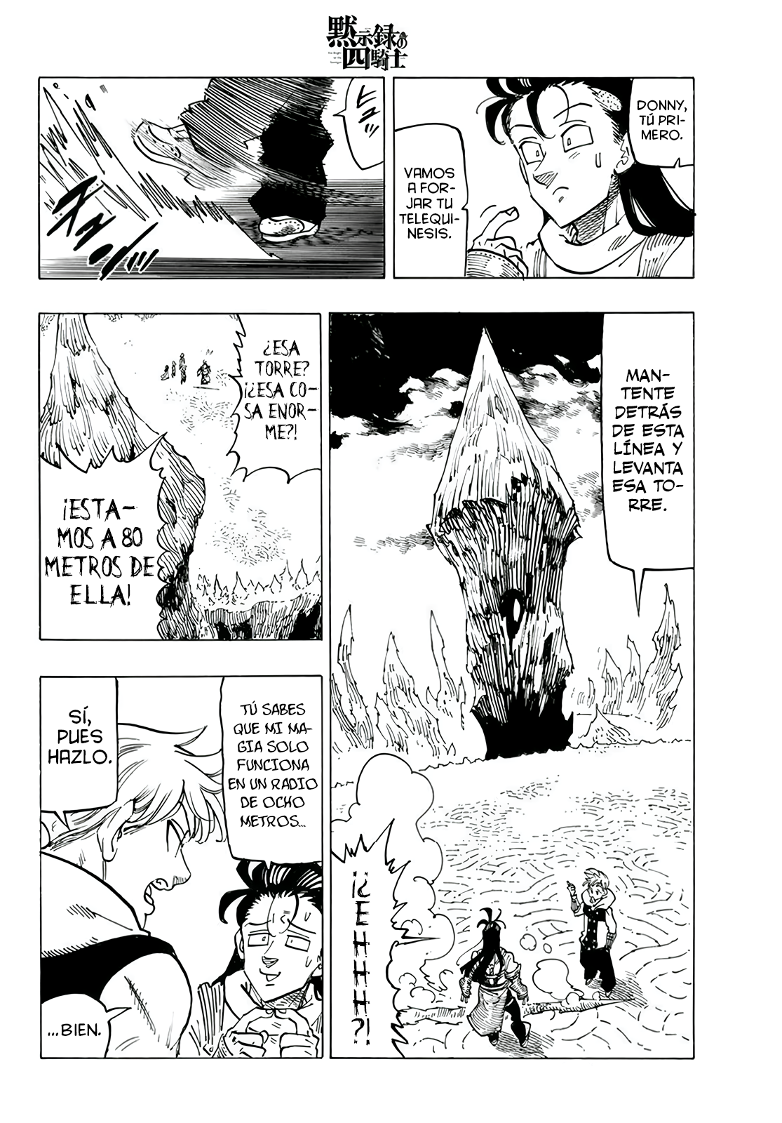 Mokushiroku no Yonkishi capítulo 109 página 10