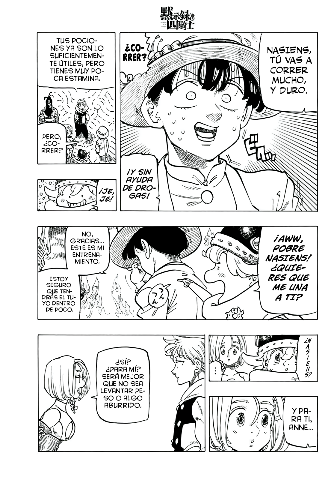 Mokushiroku no Yonkishi capítulo 109 página 11