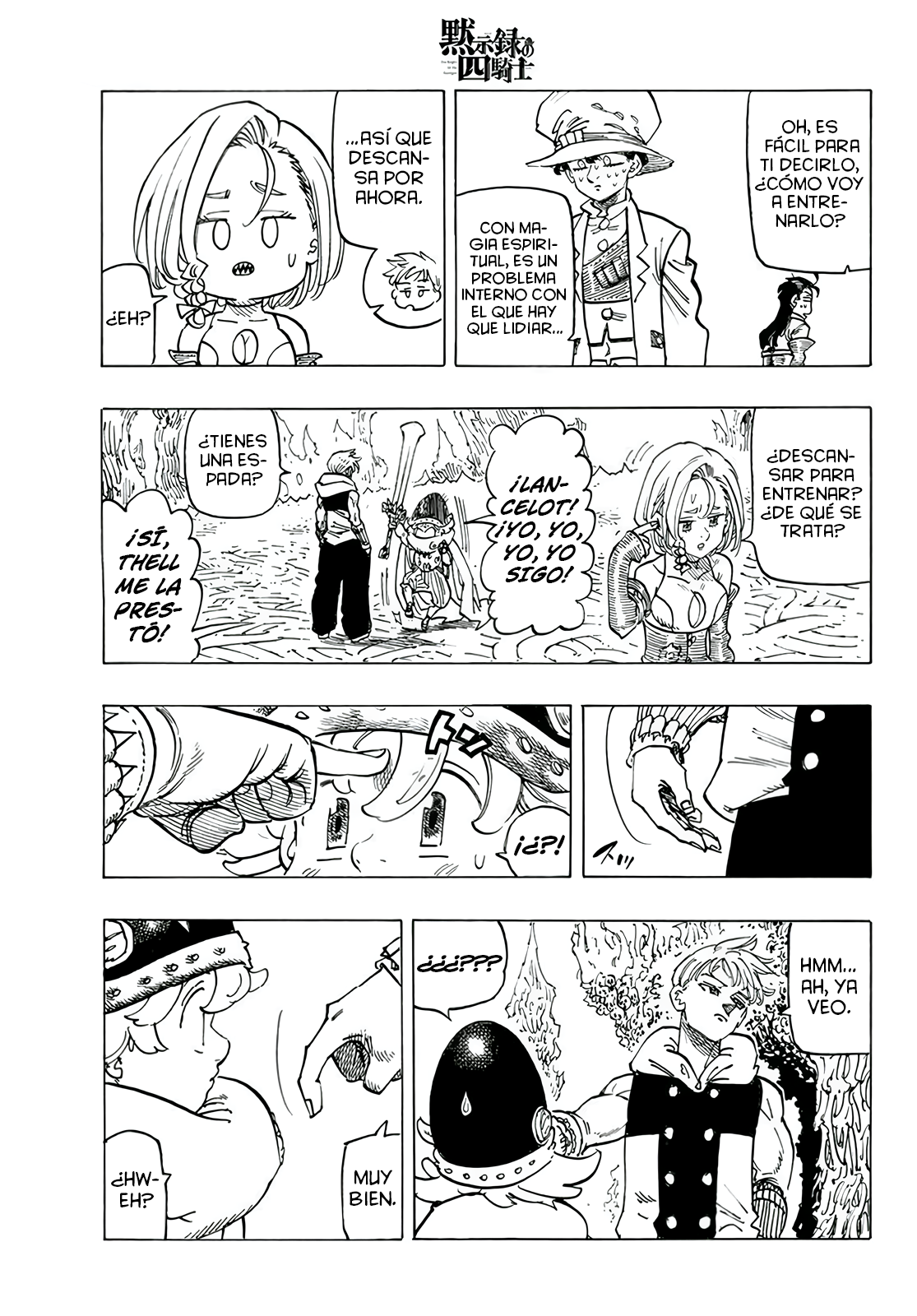 Mokushiroku no Yonkishi capítulo 109 página 13