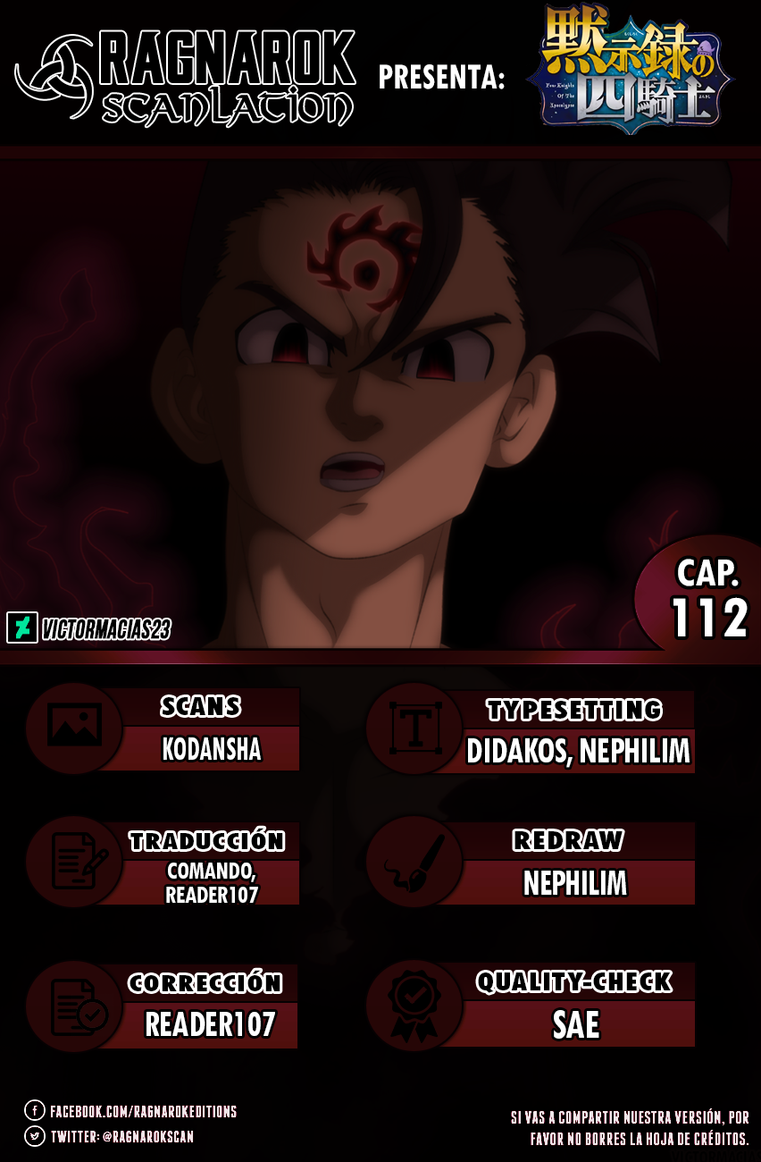 Mokushiroku no Yonkishi capítulo 112 página 21