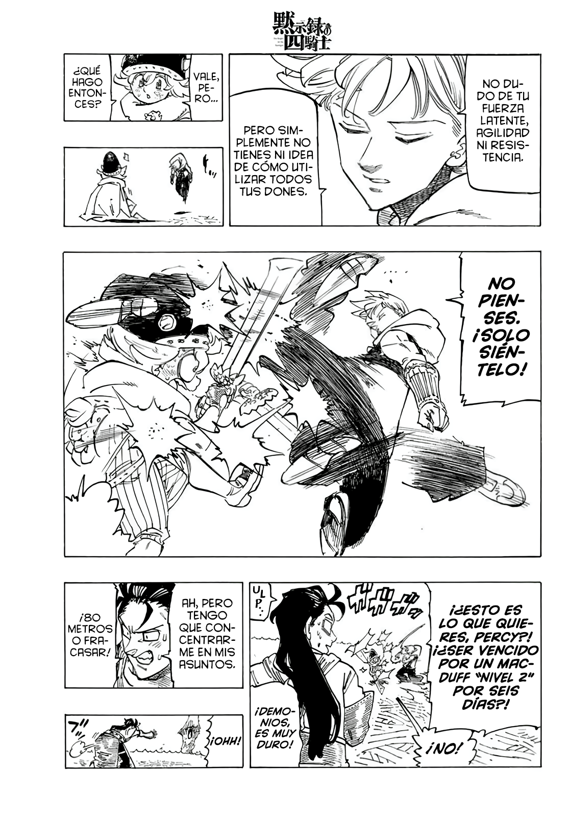 Mokushiroku no Yonkishi capítulo 112 página 9