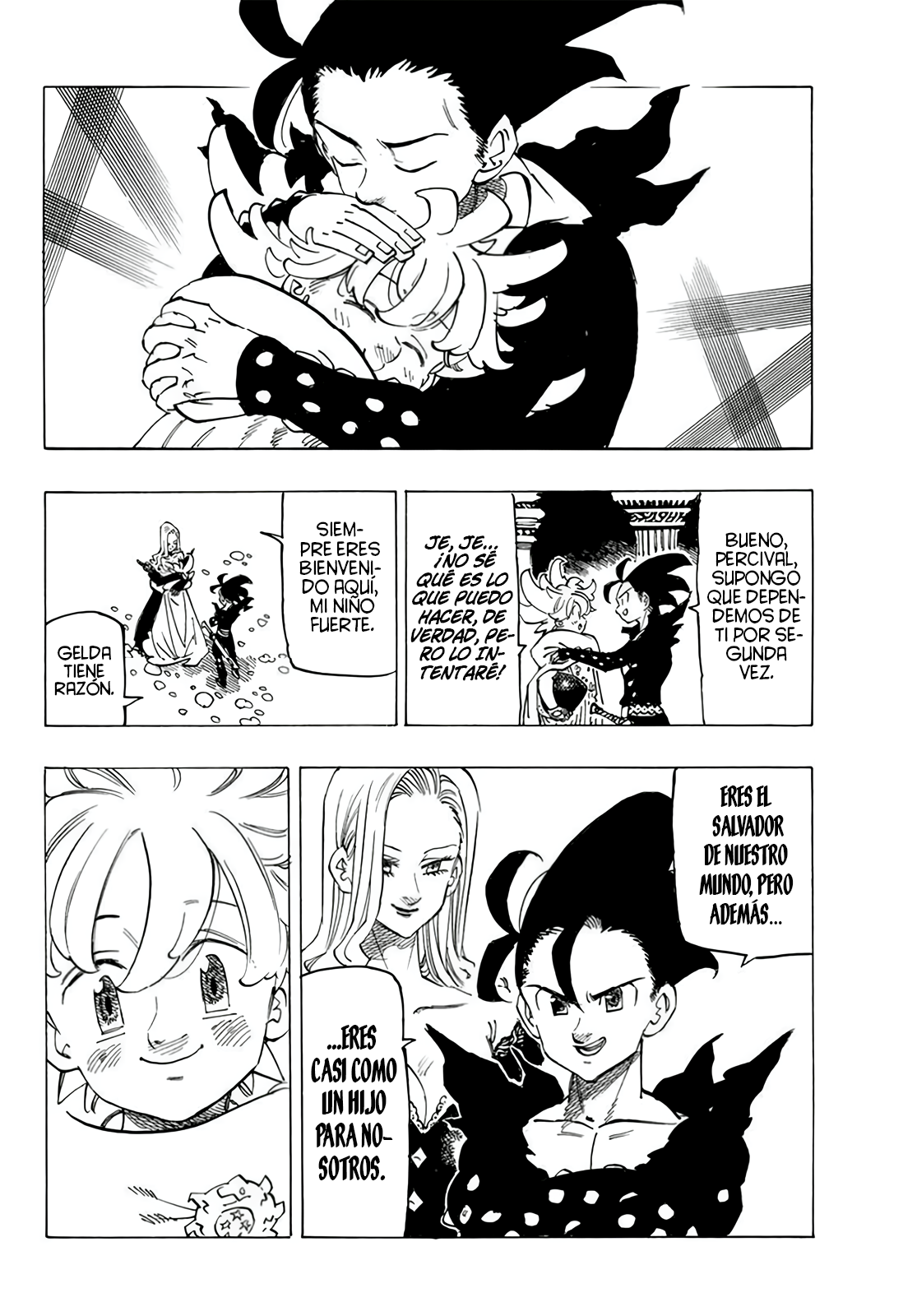 Mokushiroku no Yonkishi capítulo 114 página 4