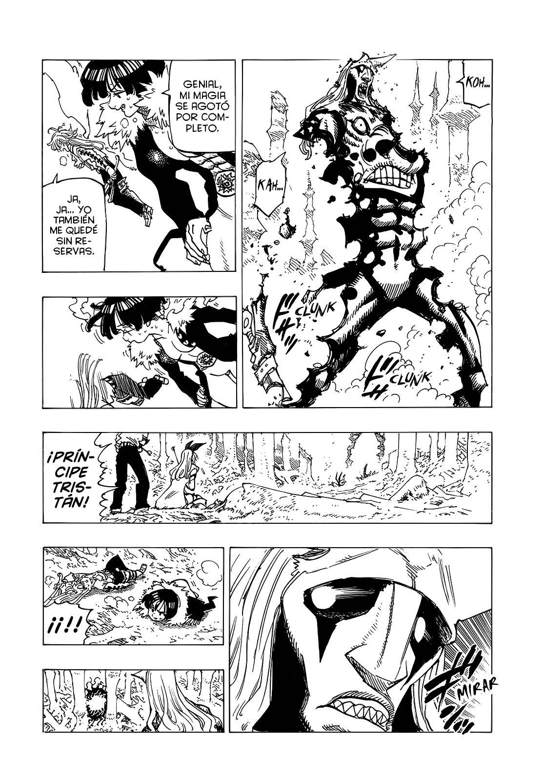 Mokushiroku no Yonkishi capítulo 123 página 15