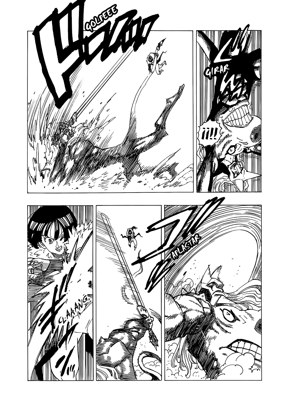 Mokushiroku no Yonkishi capítulo 123 página 5