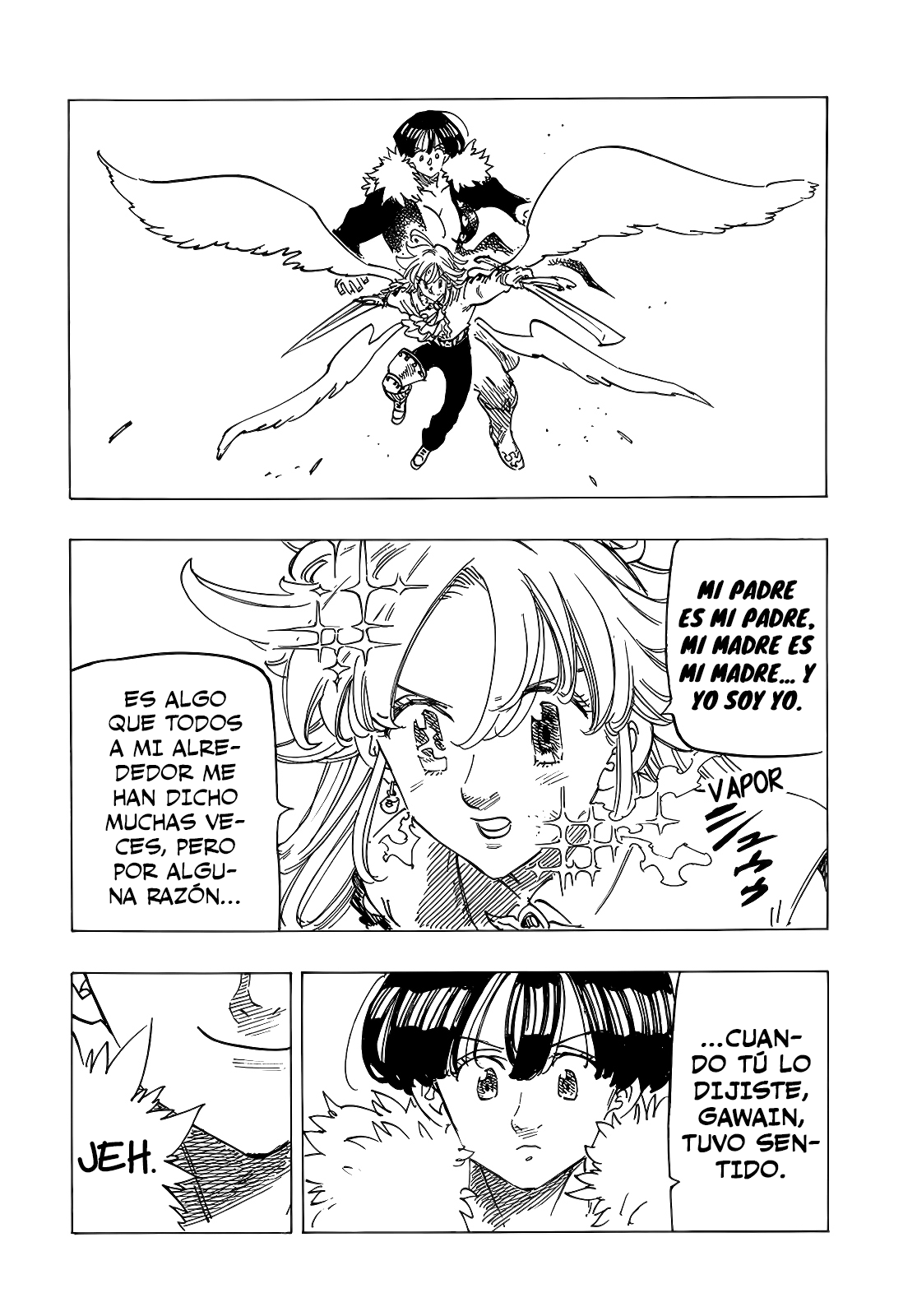 Mokushiroku no Yonkishi capítulo 123 página 6
