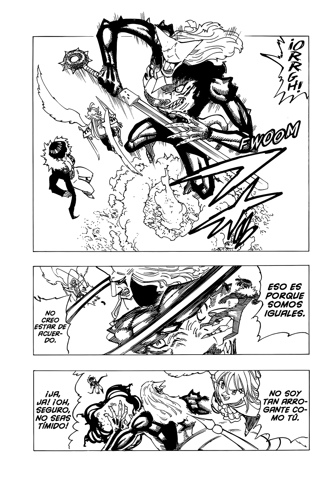Mokushiroku no Yonkishi capítulo 123 página 7