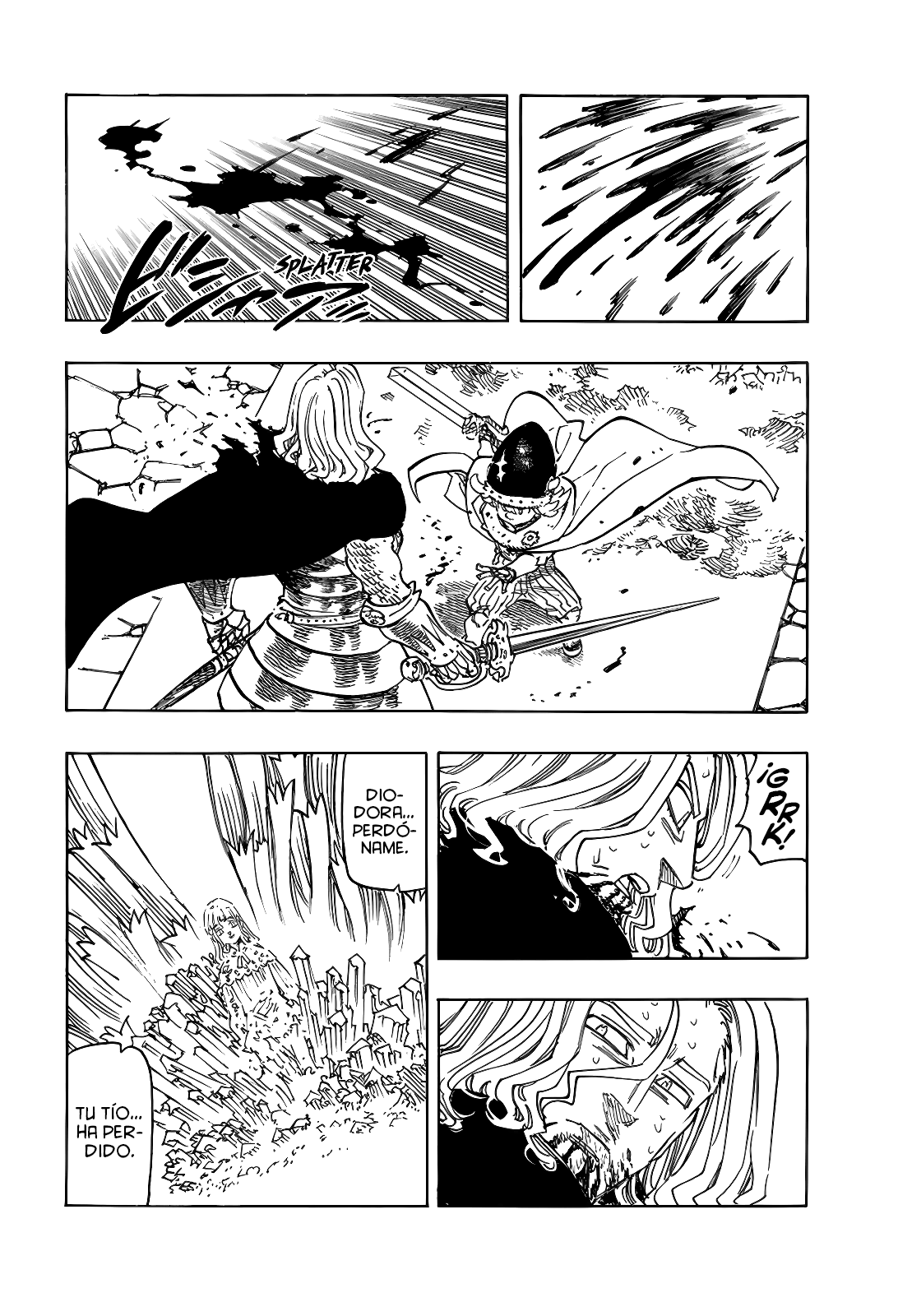 Mokushiroku no Yonkishi capítulo 127 página 2